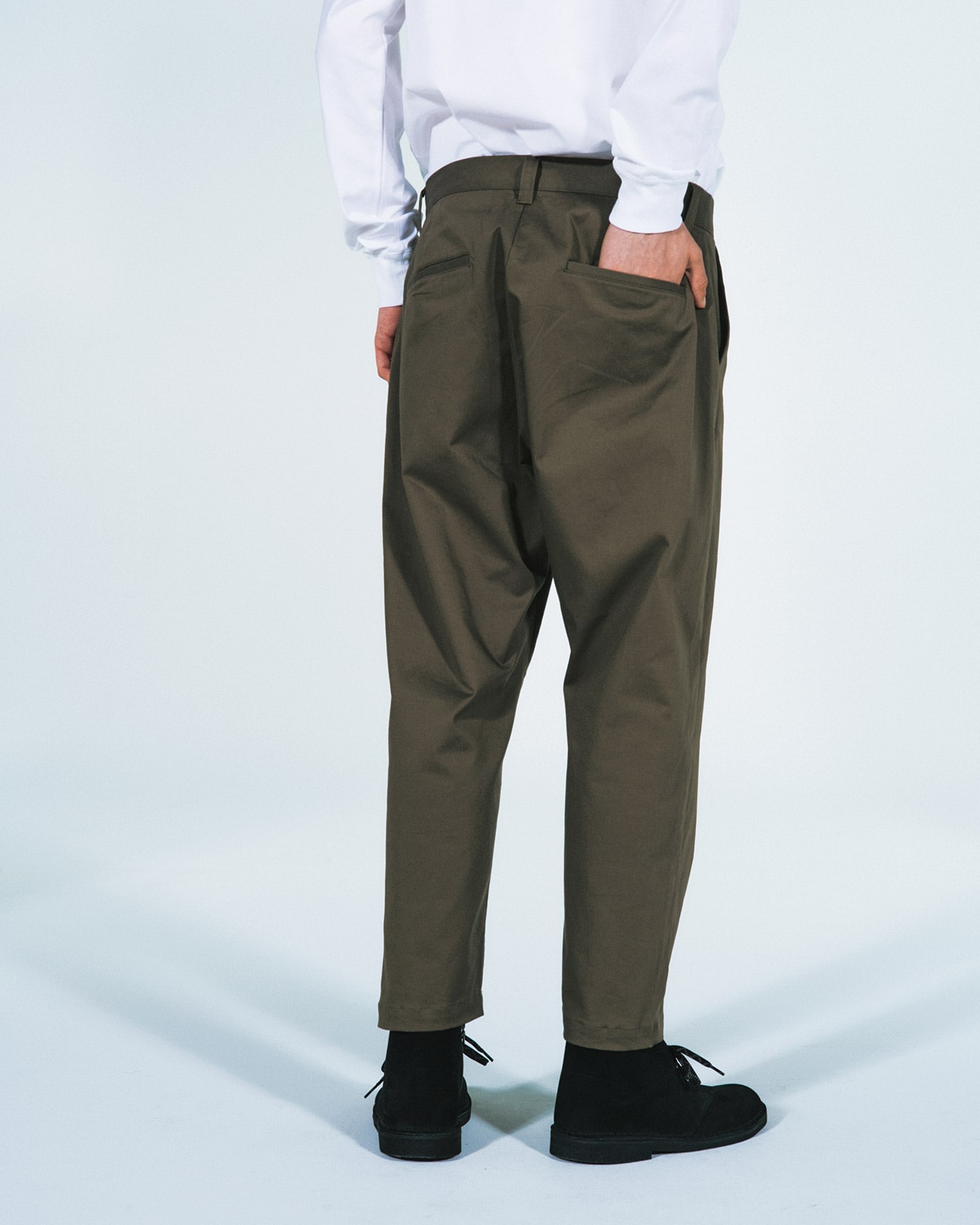 SOPH. | WIDE CROPPED PANTS(M OFF WHITE):
