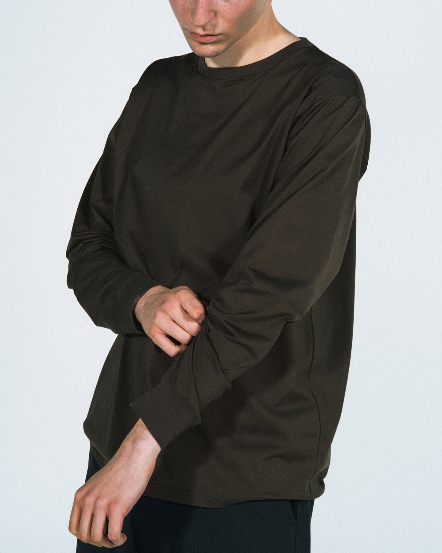 SOPH. | ESSENTIAL L/S TEE(M BLACK):