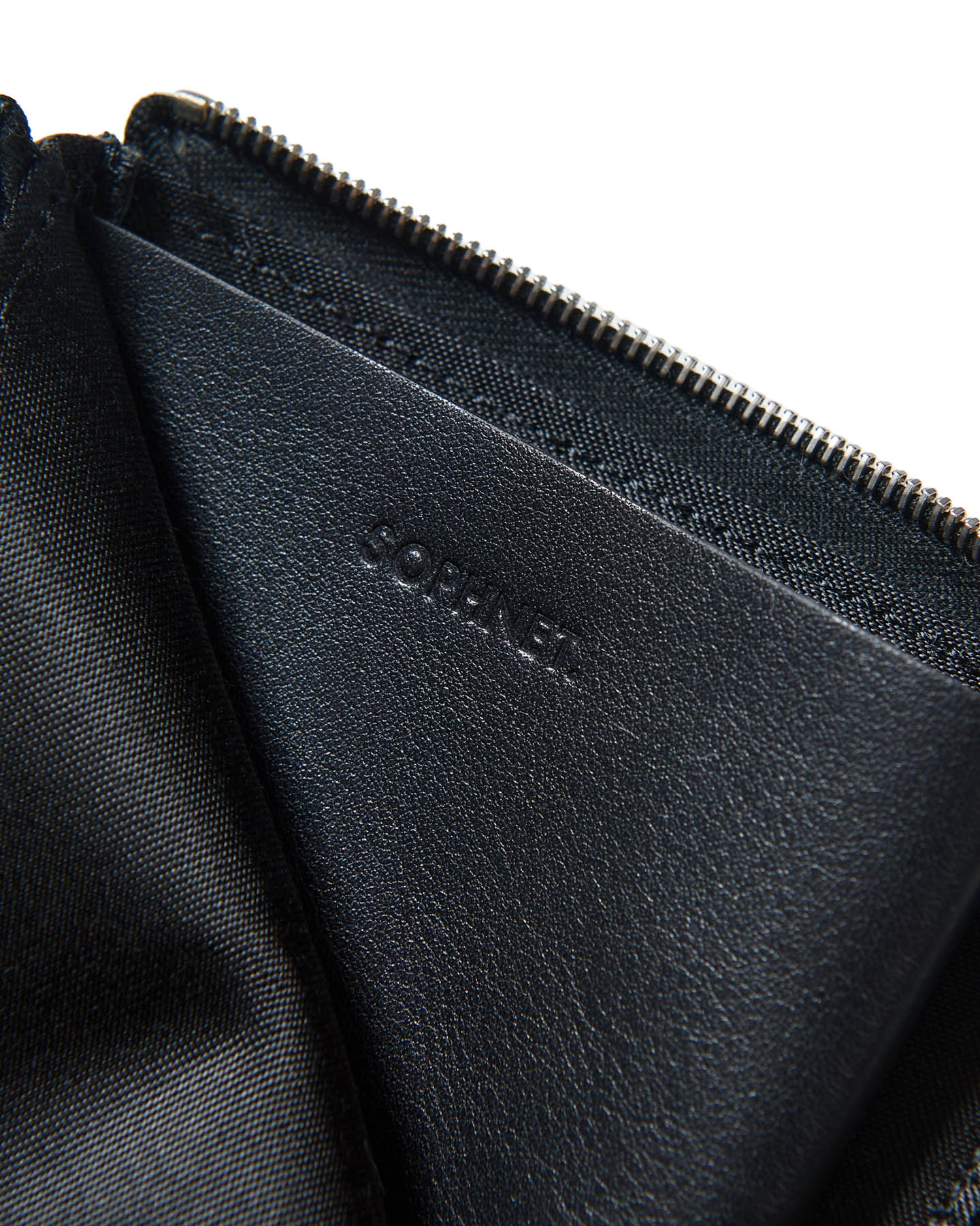 SOPH. | LEATHER FRAGMENT CASE(FREE BLACK):