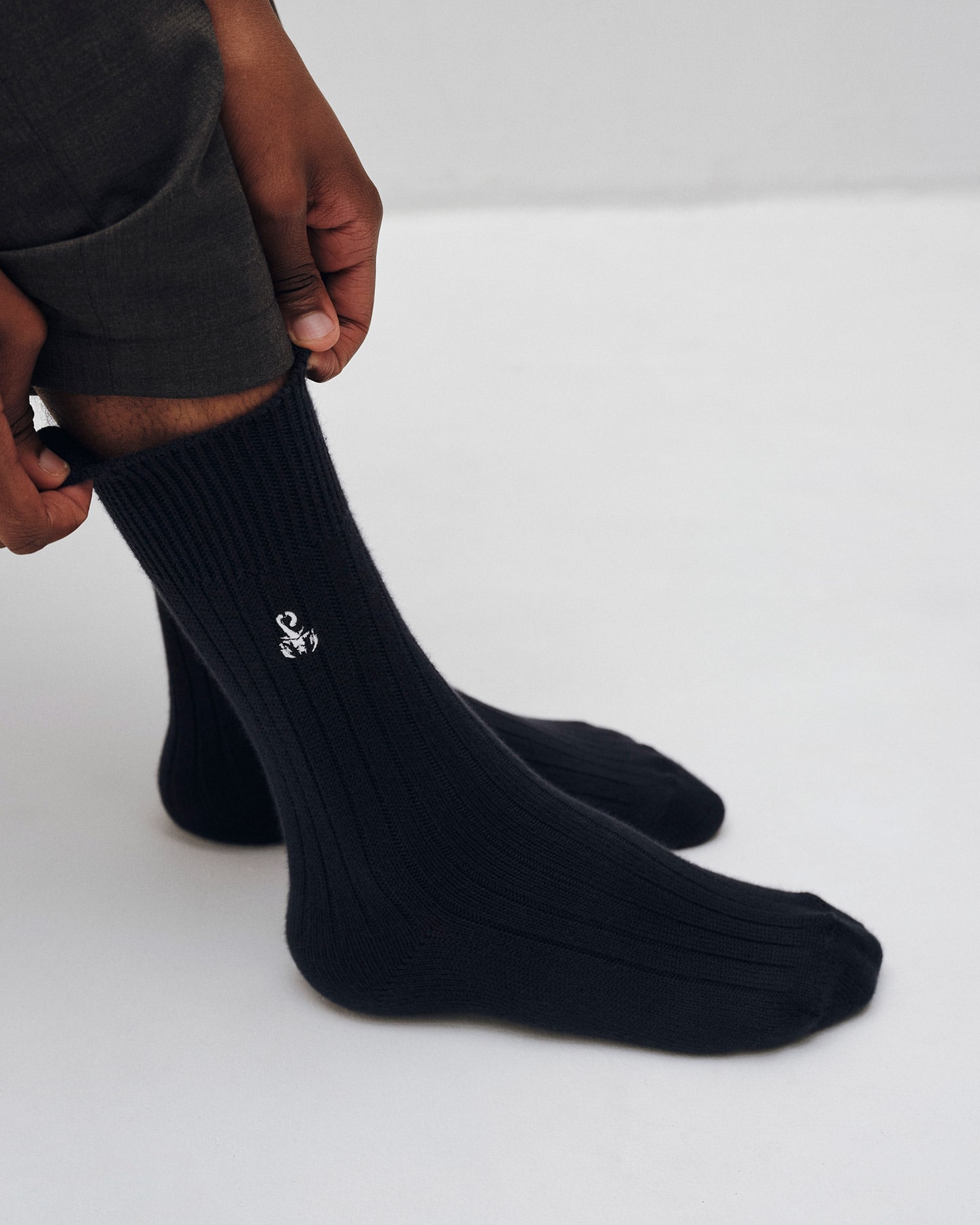 SOPHNET. / Ribbed SOCKS / Navy / M (25-27cm) / Soph / ソフネット / ソフ