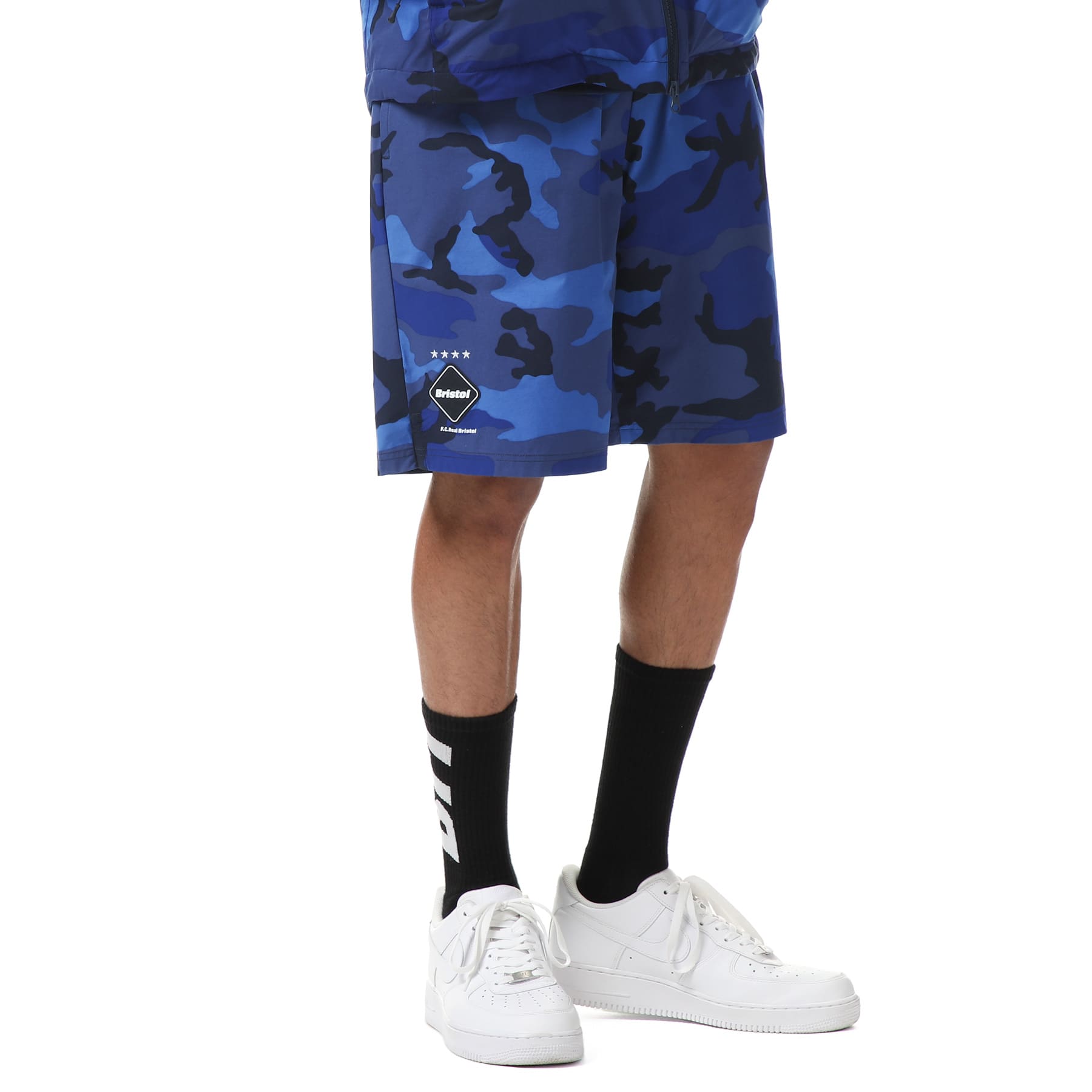 特別送料無料！】 F.C.Real Bristol STAR SHORTS NAVY M - ショート