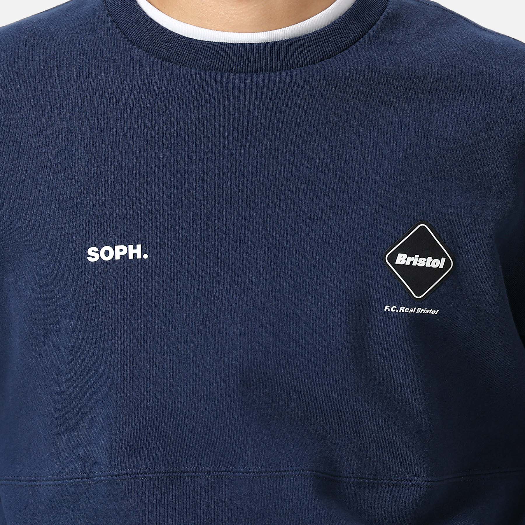 SOPH. | STAR APPLIQUE CLASSIC LOGO PULLOVER SWEAT HOODIE(M LIGHT