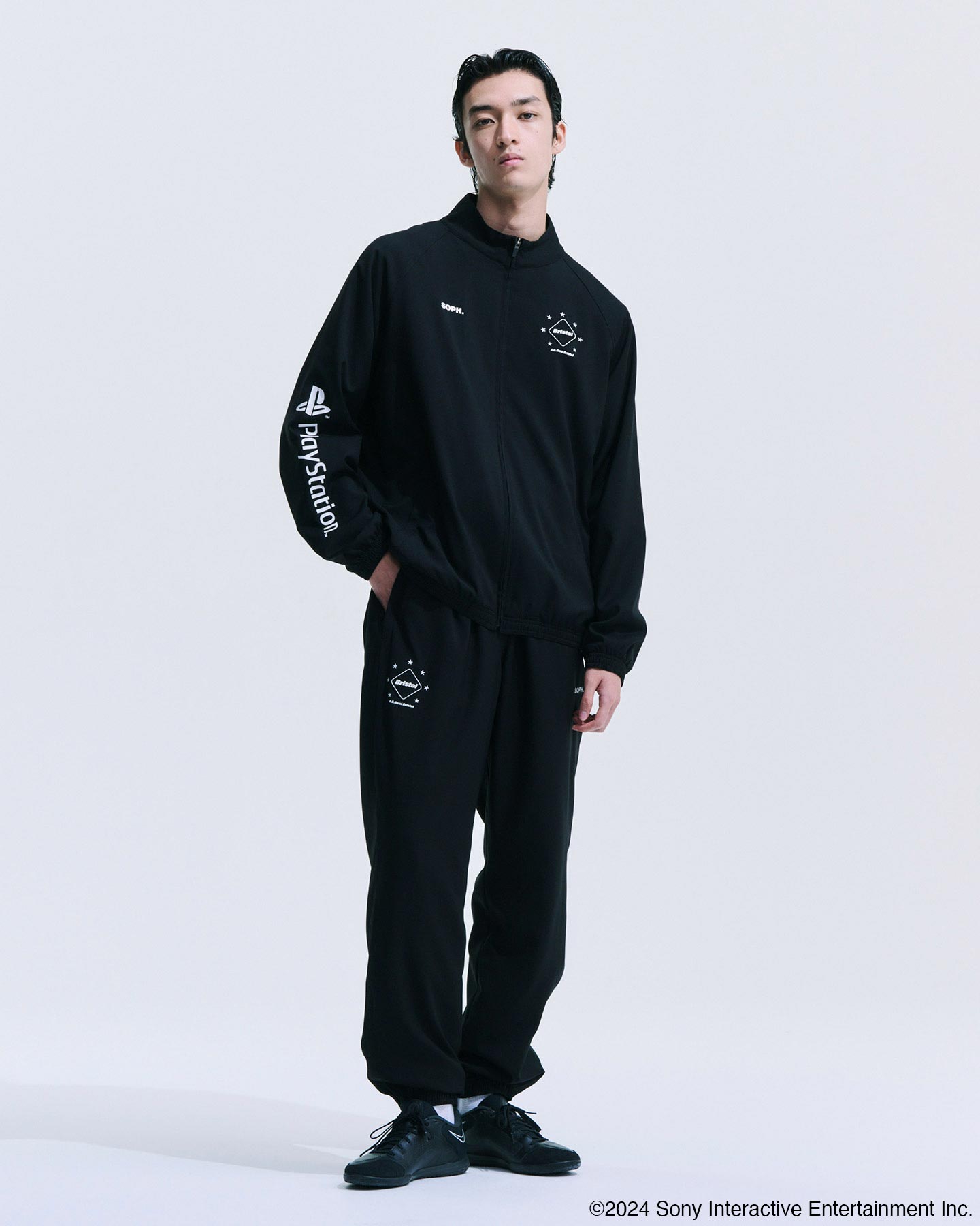 SOPH. | TEAM TRACK JACKET(M BLACK):