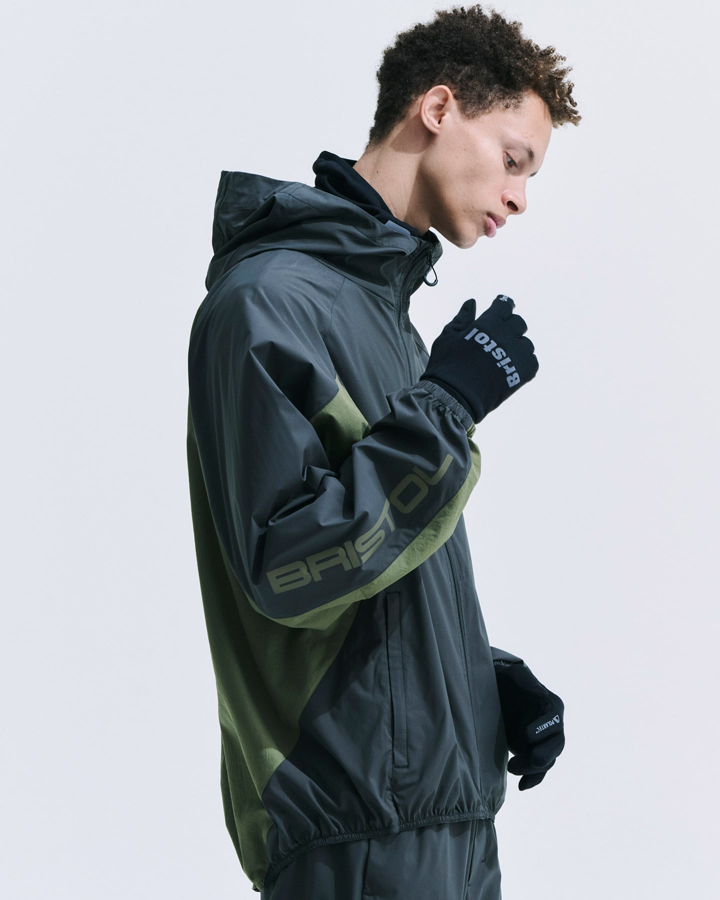 SOPH. | STRETCH LIGHT WEIGHT PACKABLE JACKET(M BLACK):