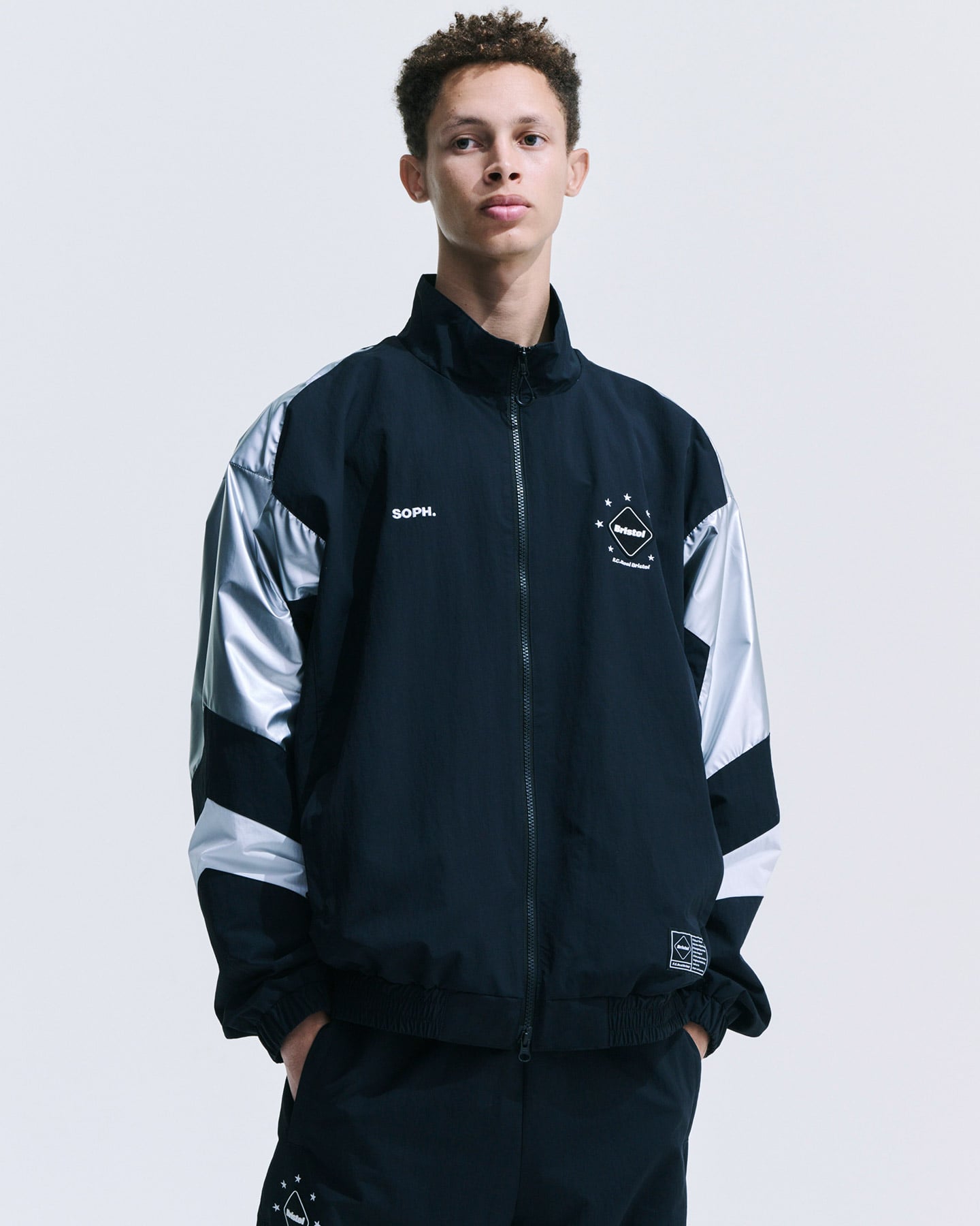 SOPH. | PRACTICE STAR JACKET(M BLACK):