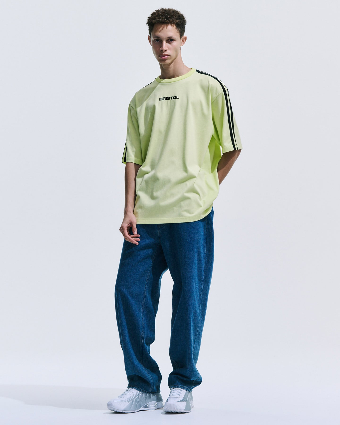 SOPH. | LINE TEAM S/S BAGGY TEE(M BLUE):