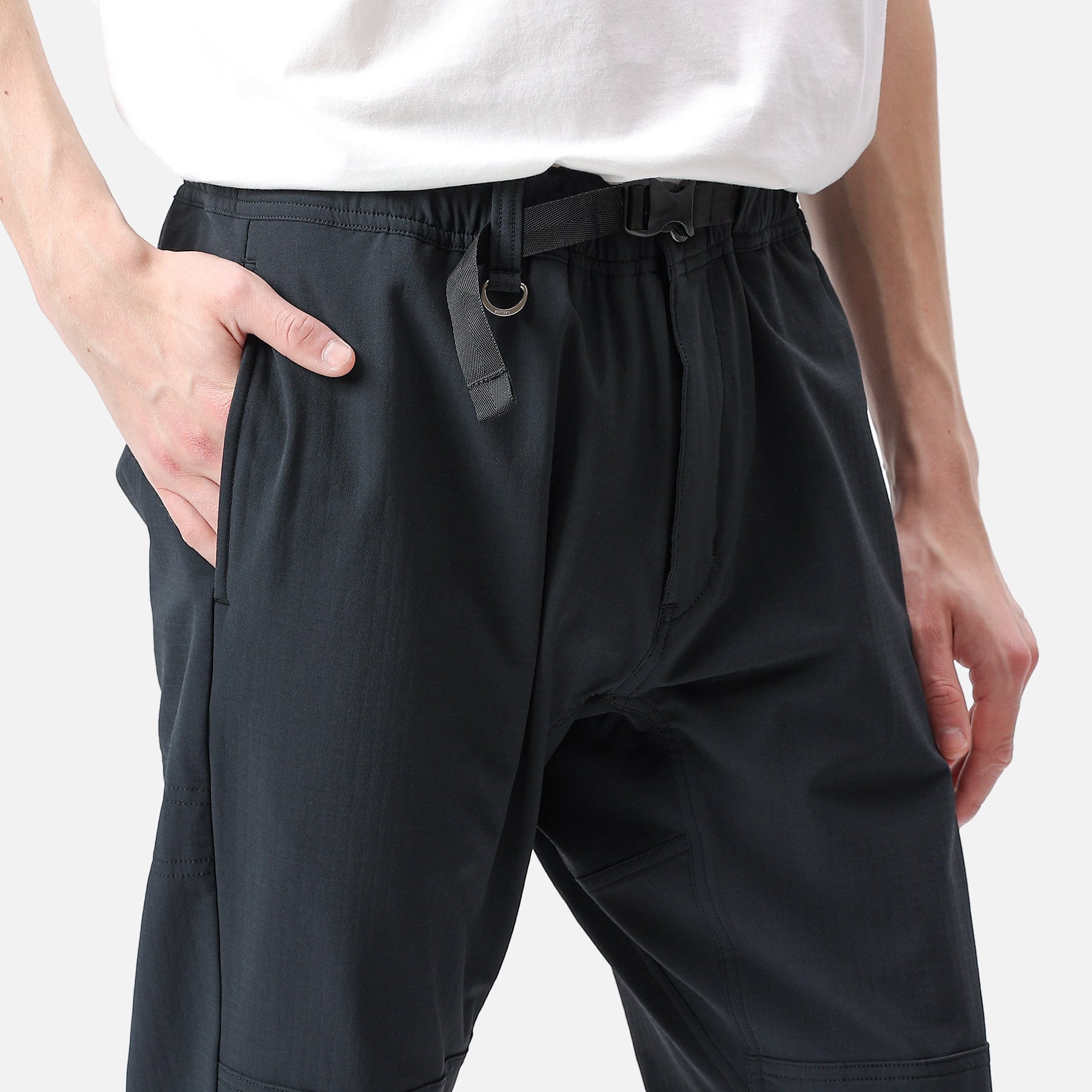 SOPH. | 4WAY STORM FLEECE FILED POCKET PANTS(M BLACK):