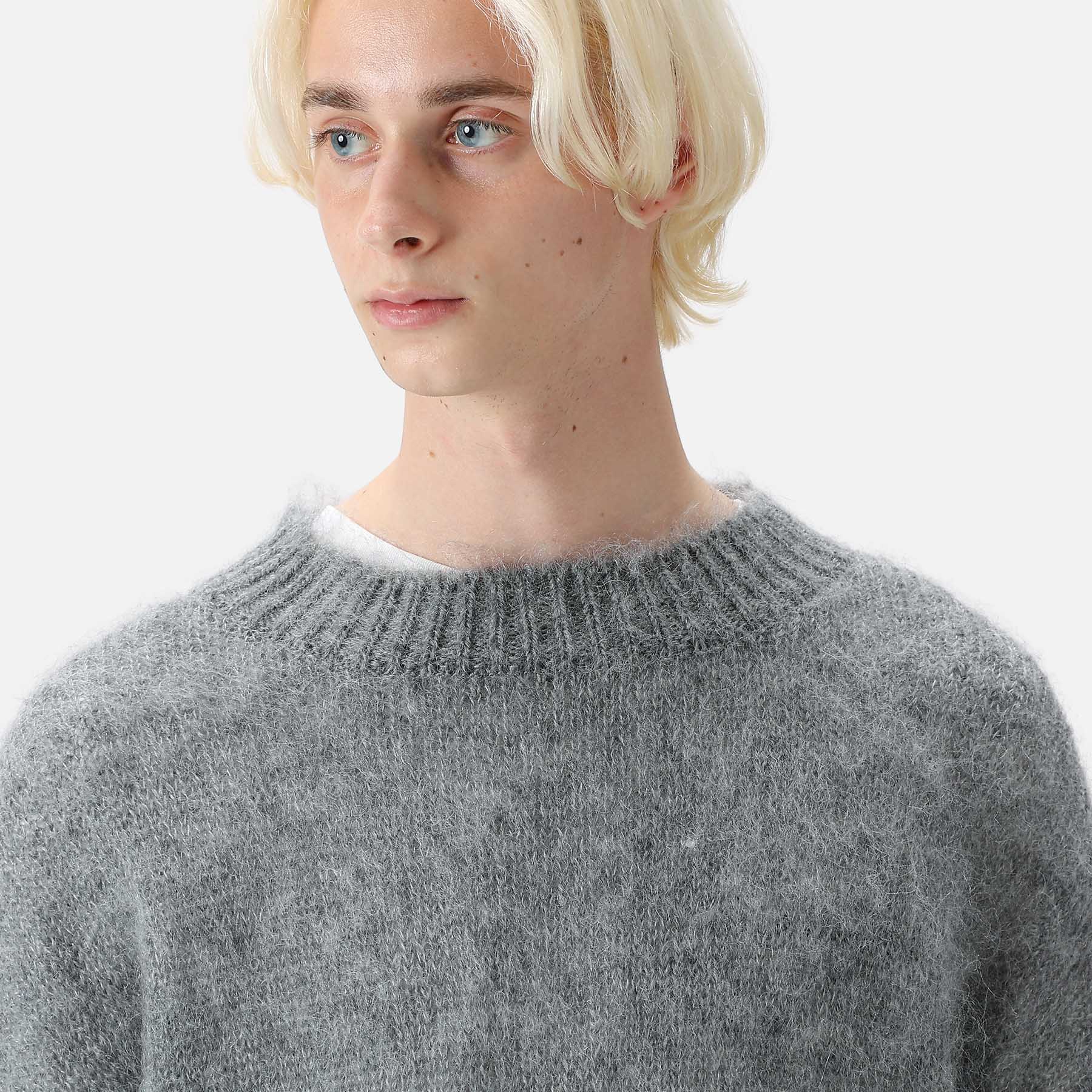 SOPH. | MOHAIR CREWNECK KNIT(1 GRAY):