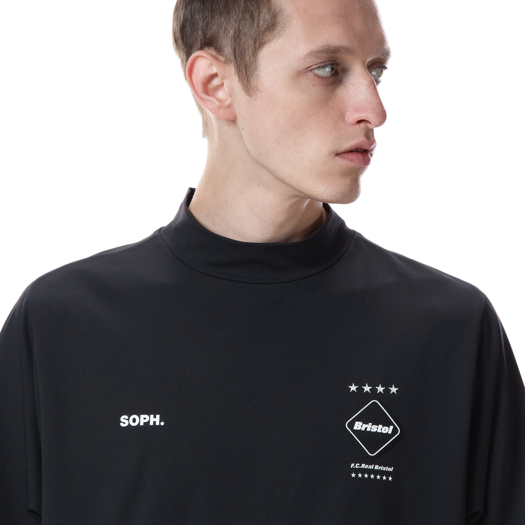 F.C.Real Bristol CREWNECK TOP BLACK XL - スウェット