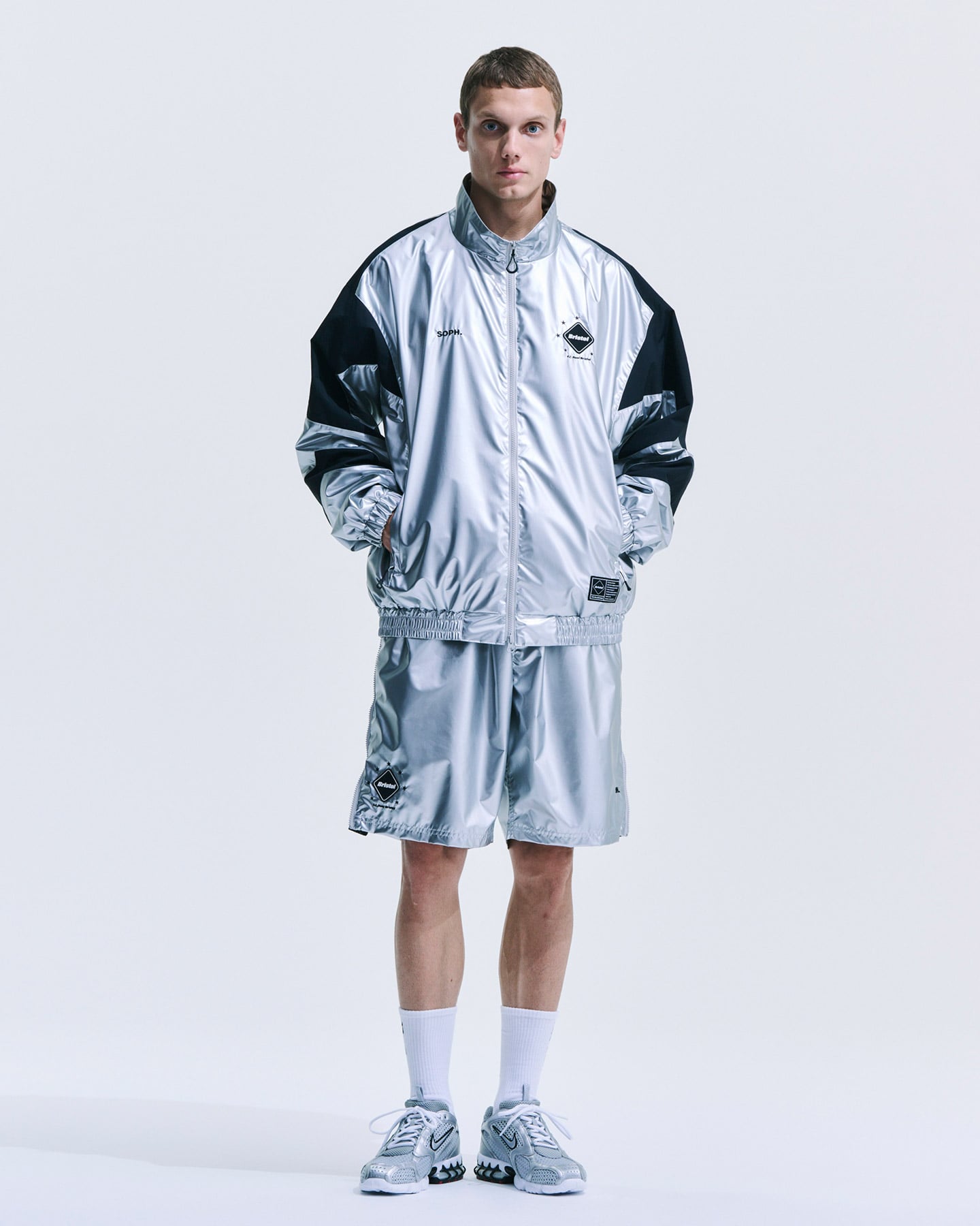 SOPH. | PRACTICE STAR JACKET(M SILVER):