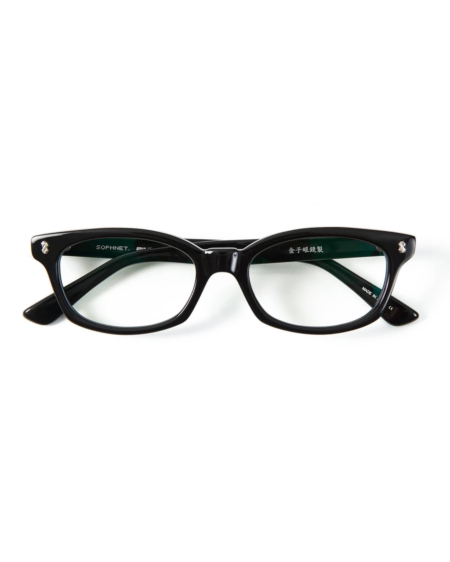 SOPH. | 備長炭 GLASSES(FREE BLACK):