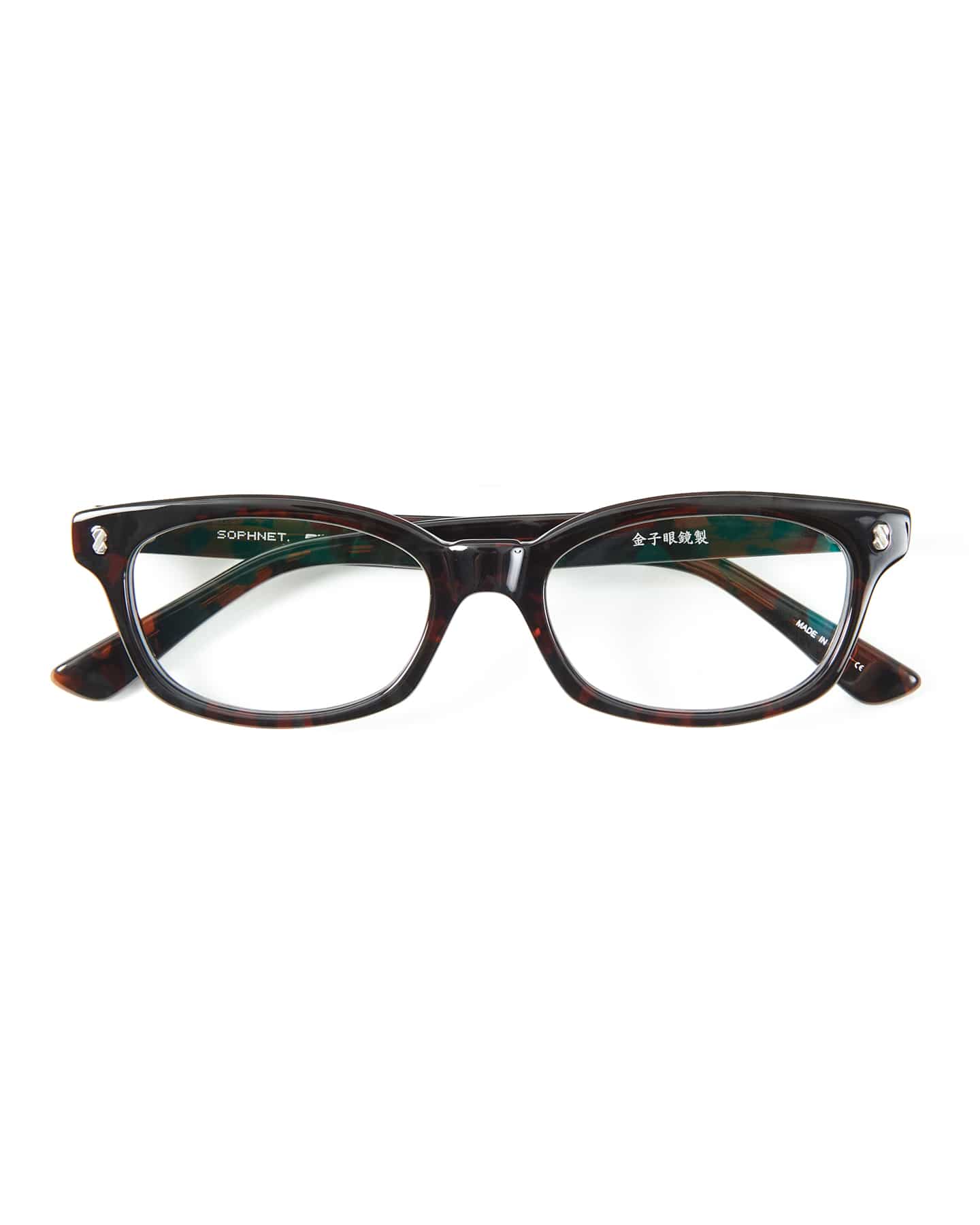 SOPH. | 備長炭 GLASSES(FREE BROWN):