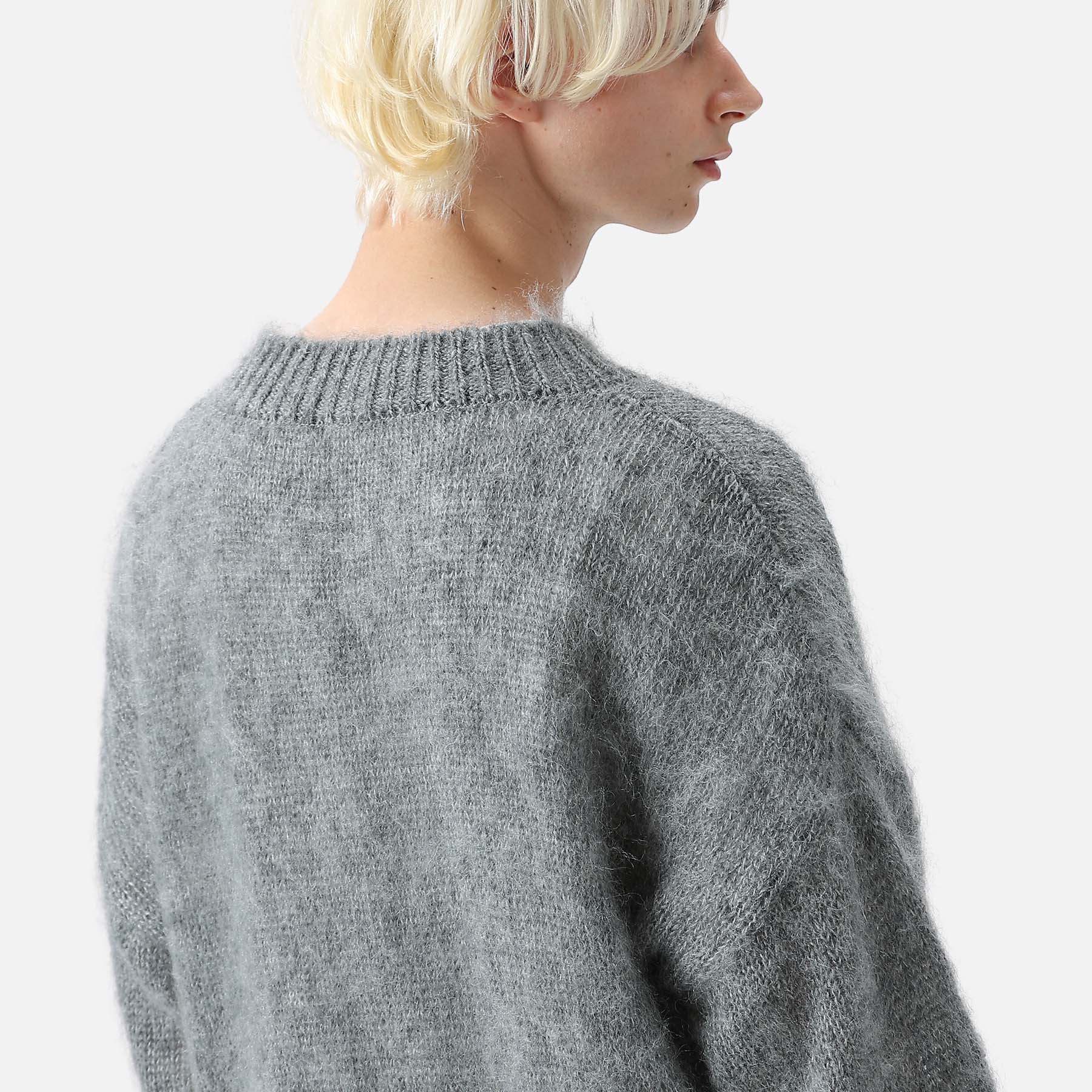 SOPH. | MOHAIR CREWNECK KNIT(1 GRAY):