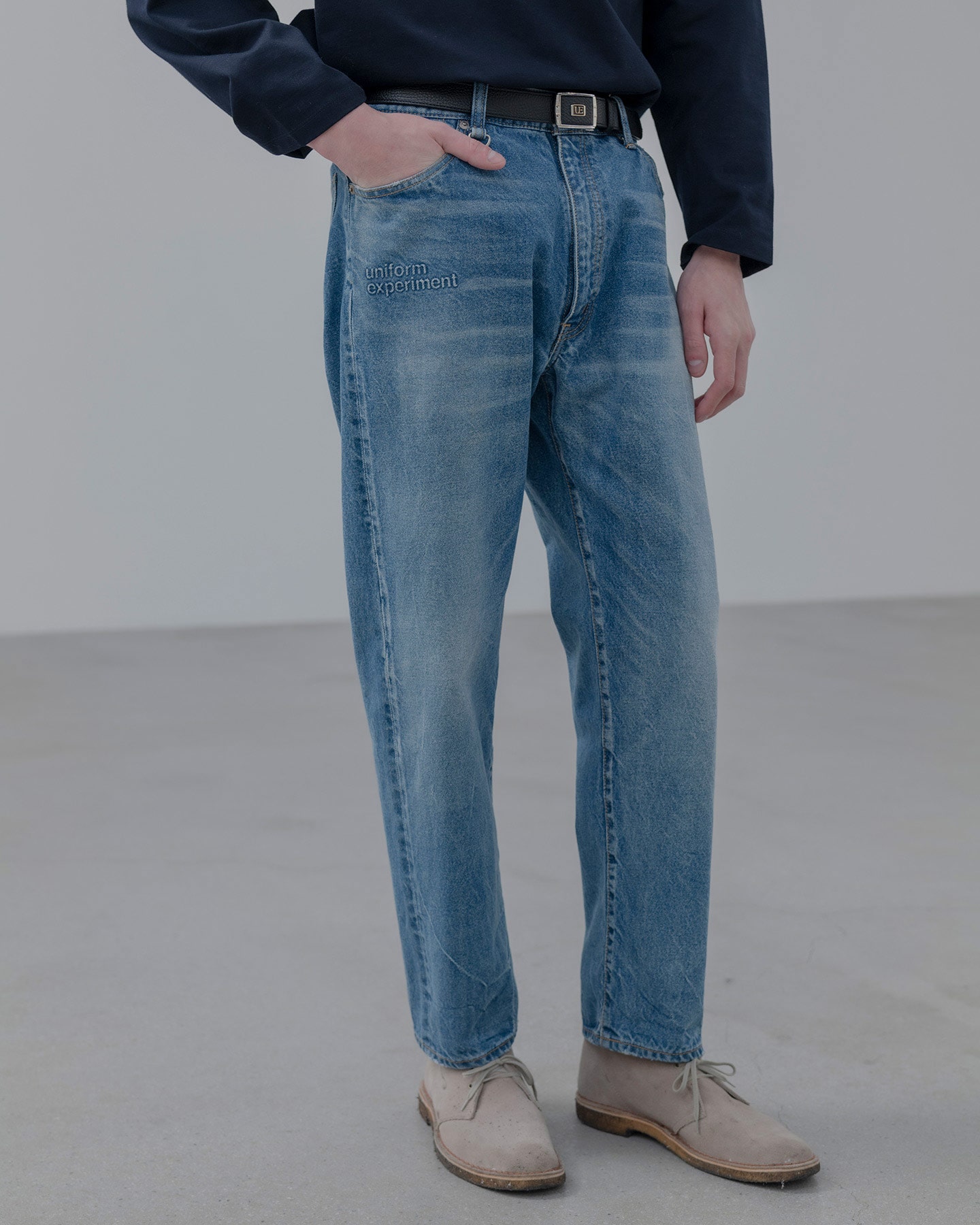 SOPH. | DAMAGED DENIM PANTS(2 INDIGO):