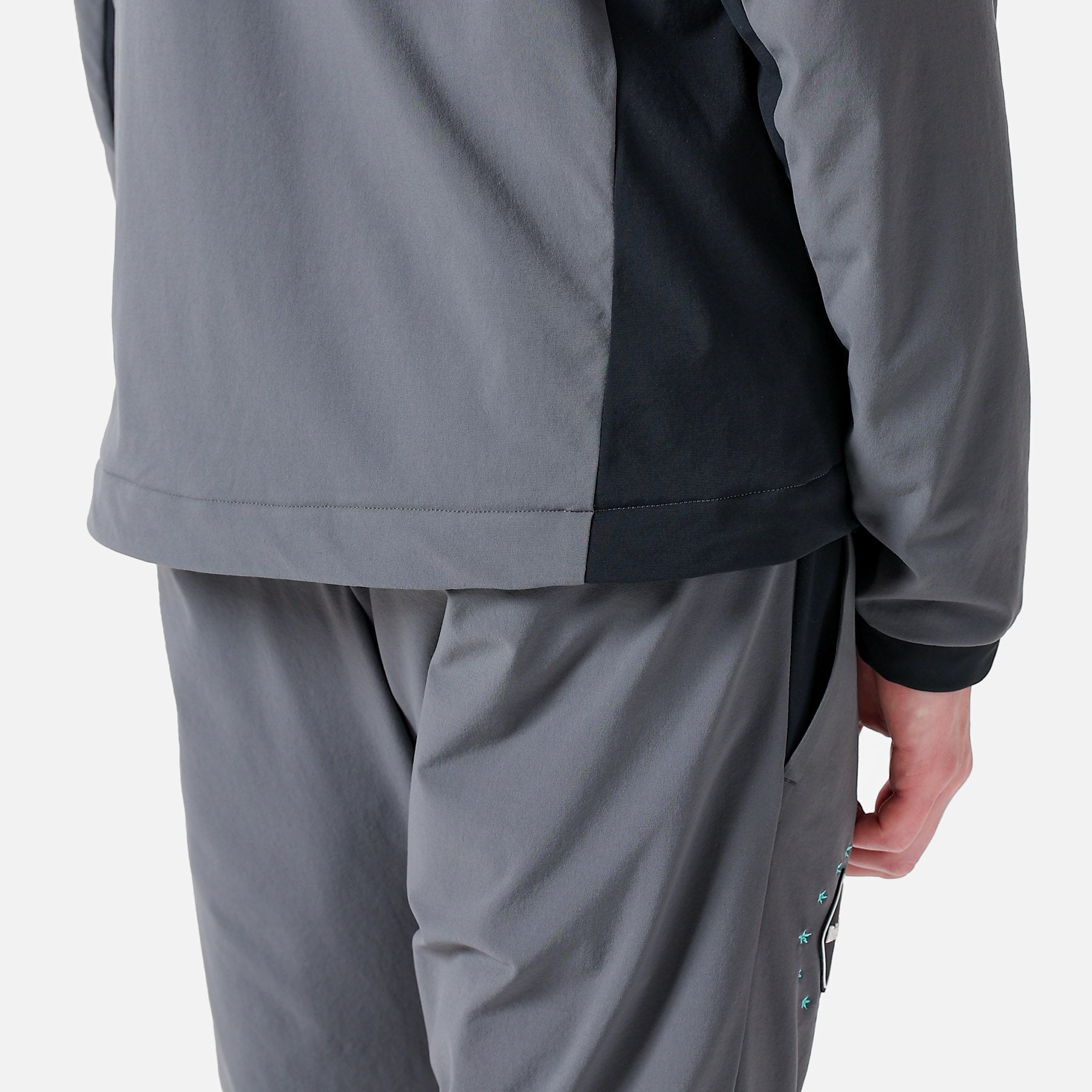 SOPH. | LYCRA HOODED BLOUSON(M GRAY):