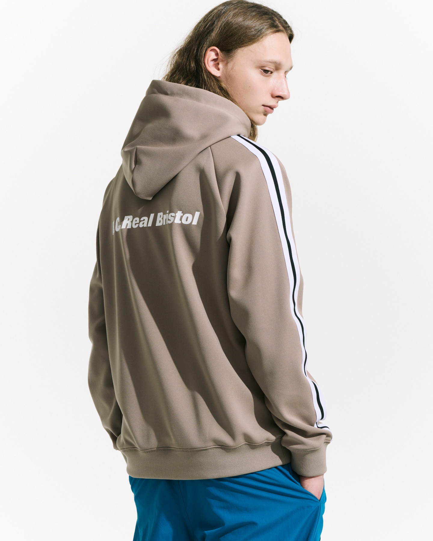 23aw FCRB TRAINING TRACK HOODIE soph-