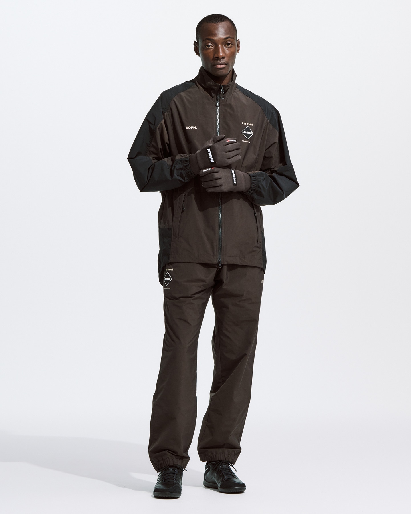 S FCRB Bristol LONG TAIL WARM UP JACKET-