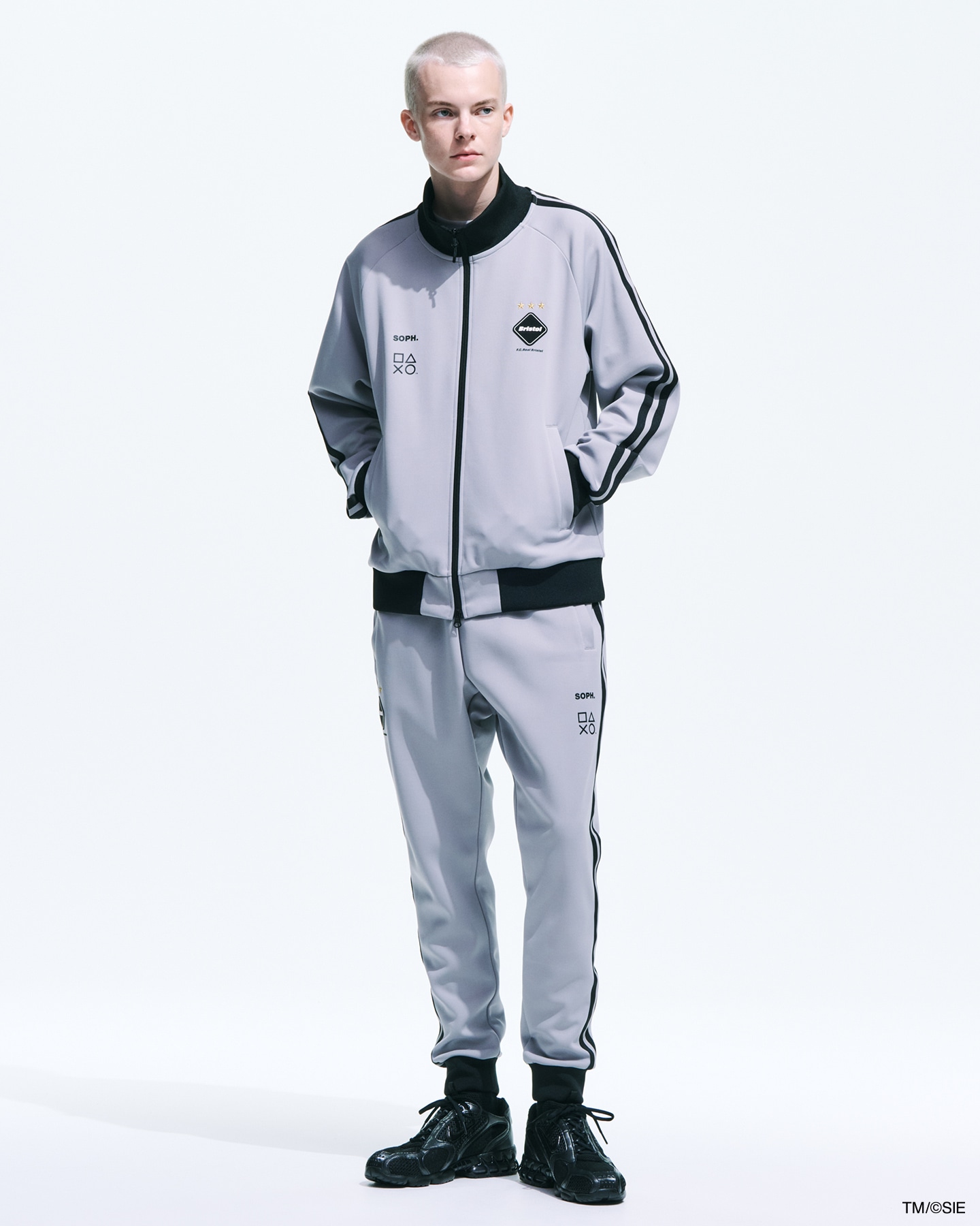 SOPH. | PS30 TRAINING TRACK RIBBED PANTS(M GRAY):