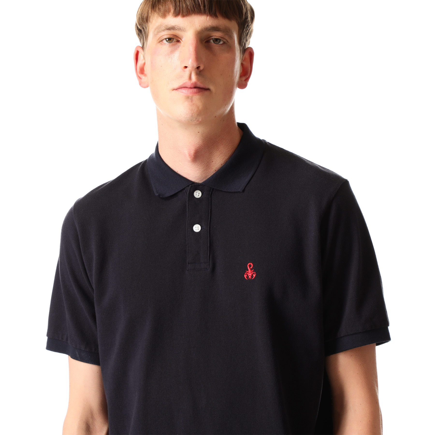 SOPH. | SCORPION POLO SHIRT(L NAVY):