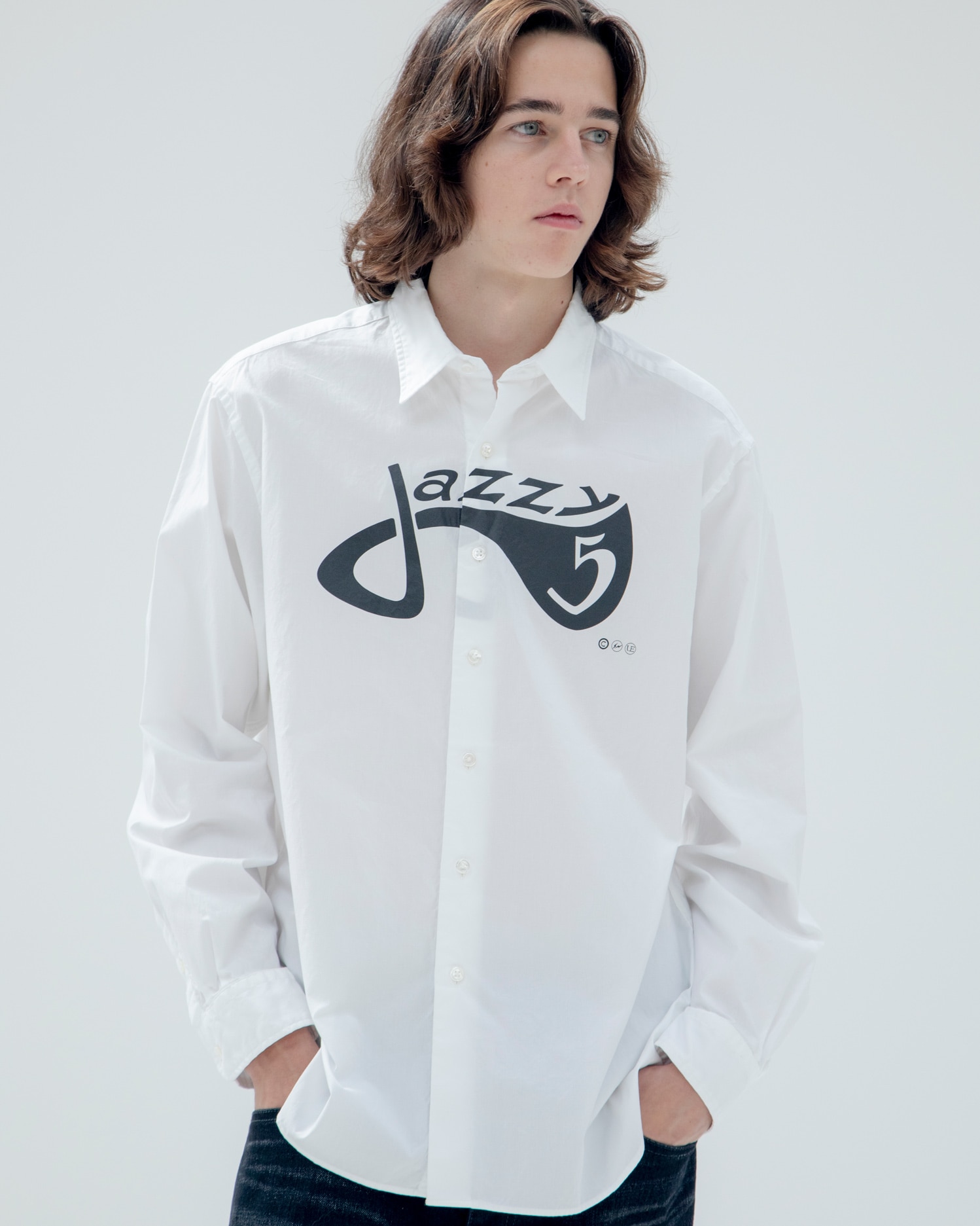 SOPH. | FRAGMENT : JAZZY JAY / JAZZY 5 BIG SHIRT(2 BLACK):