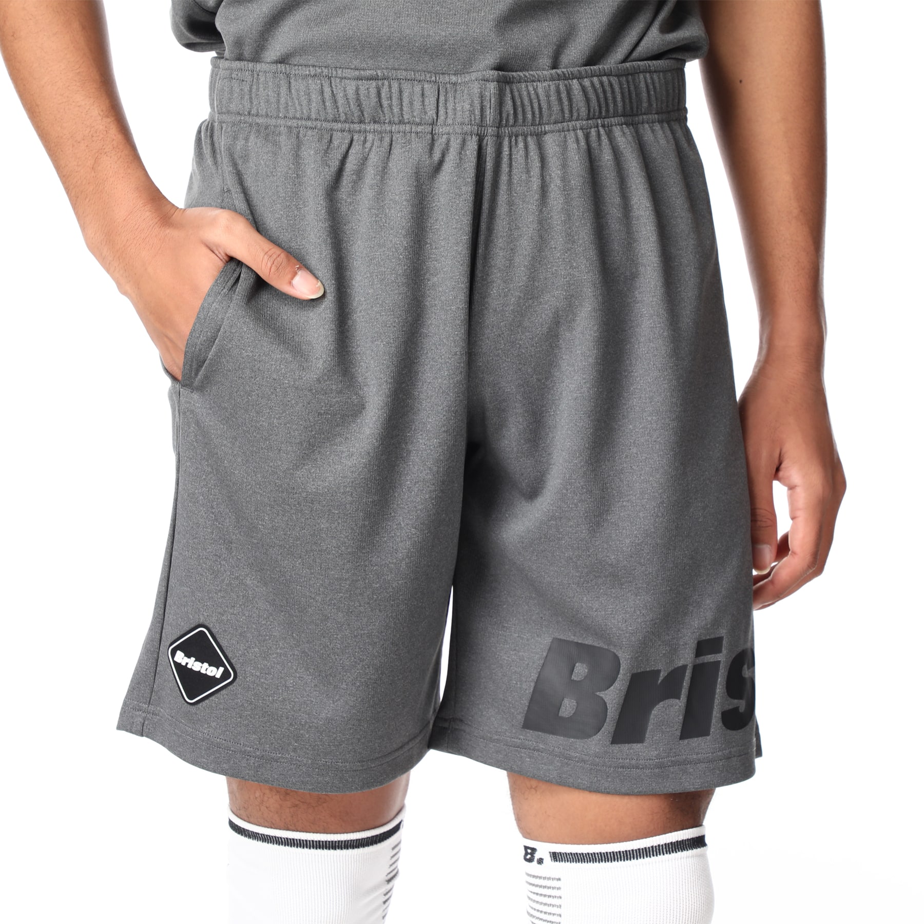 公式 L FCRB 23SS SHORTS カーキ 完売 GRAMICCI ショートパンツ TEAM