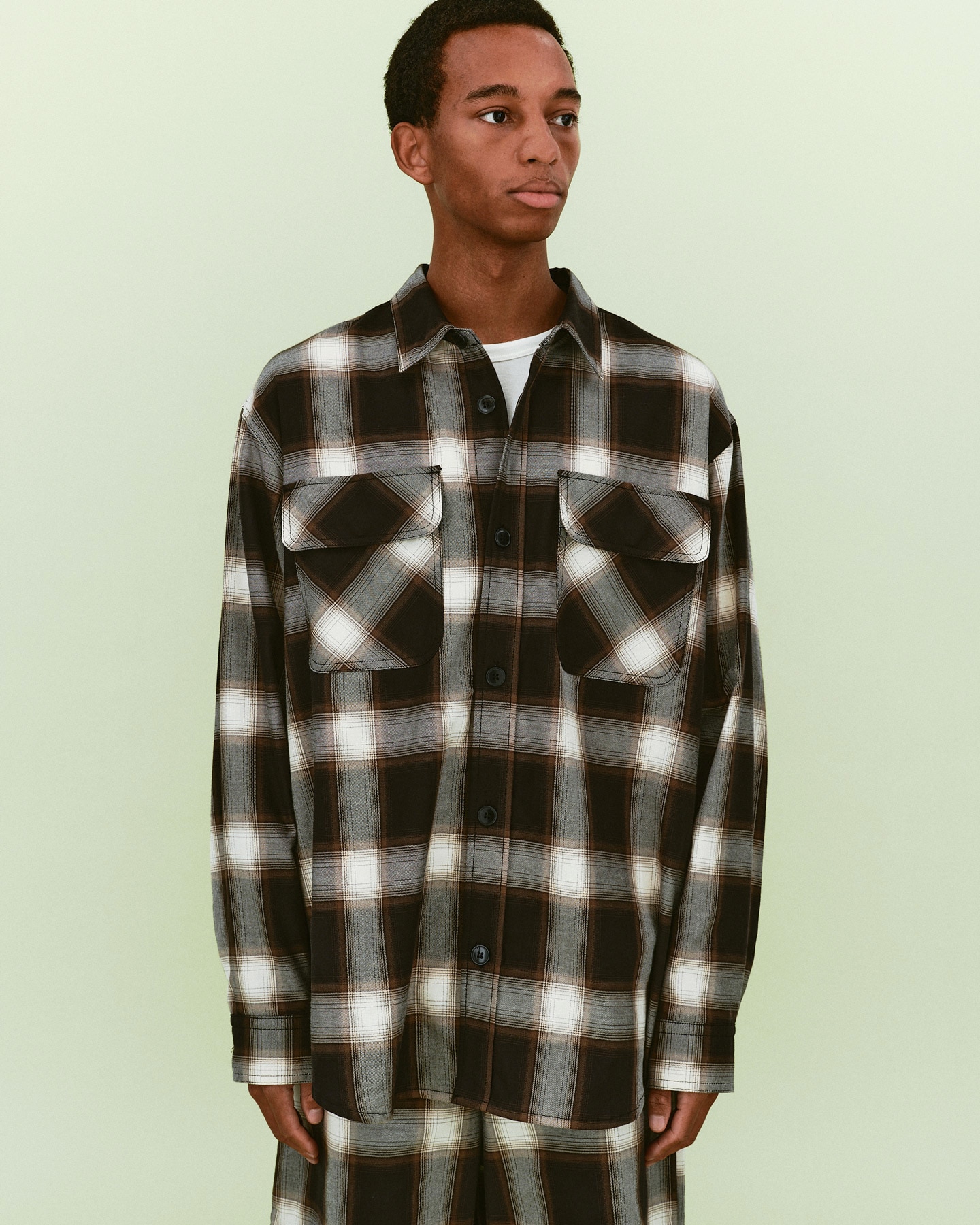 SOPH. | OVERSIZED SUPER BAGGY SHIRT(M NAVY):