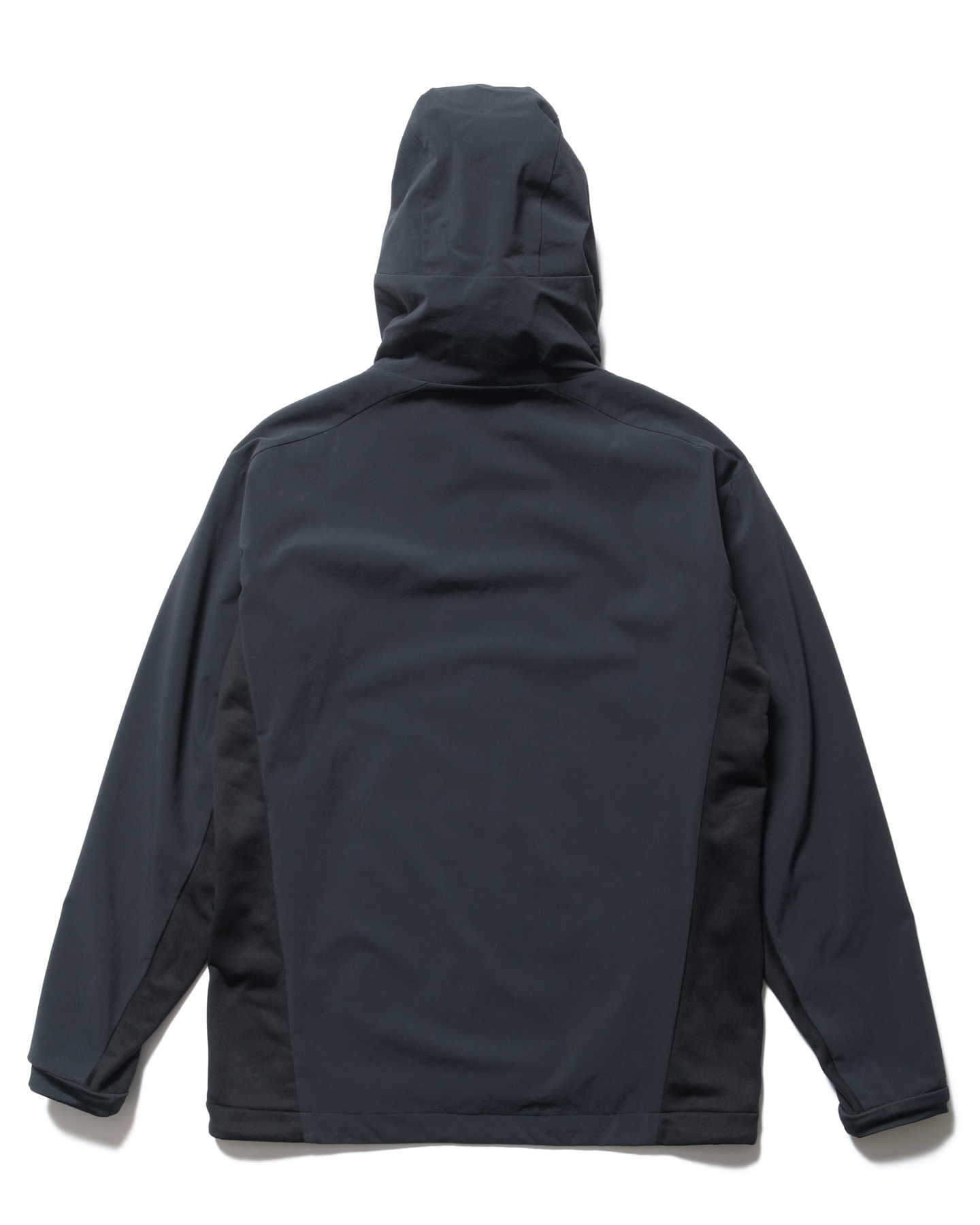 LYCRA HOODED BLOUSON(M BLACK) - SOPH.