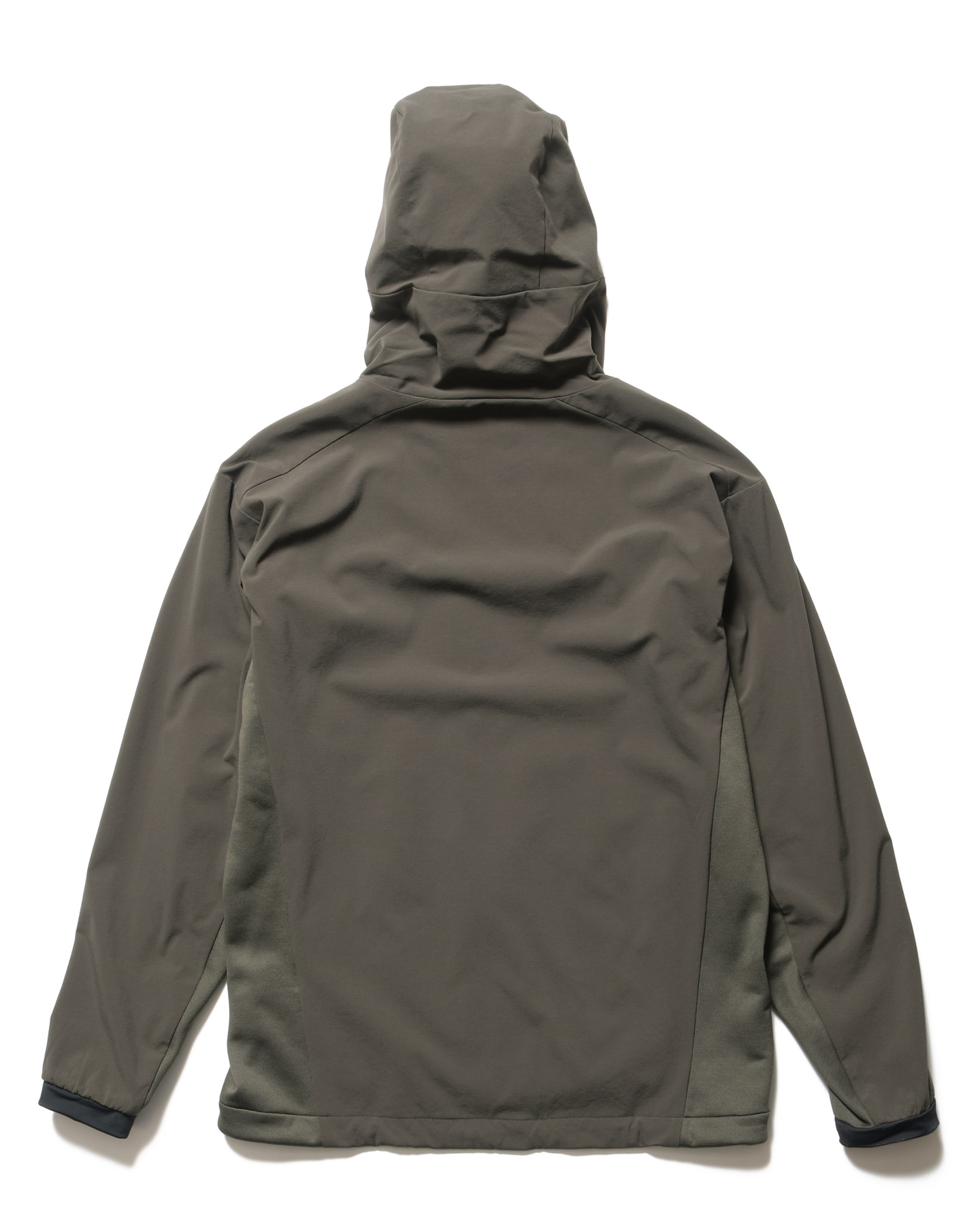 LYCRA HOODED BLOUSON(M KHAKI) - SOPH.