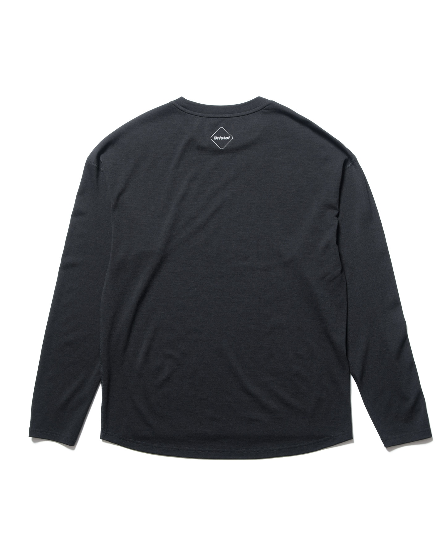 WOOL BLEND AUTHENTIC L/S TEE(M BLACK) - SOPH.