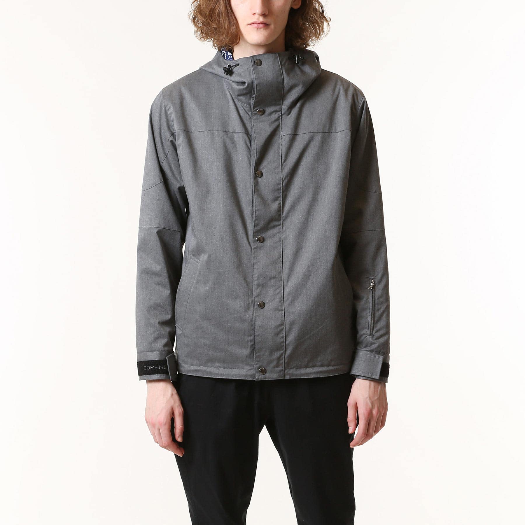 SOPH. | STRETCH GABARDINE MOUNTAIN PARKA(S GRAY):