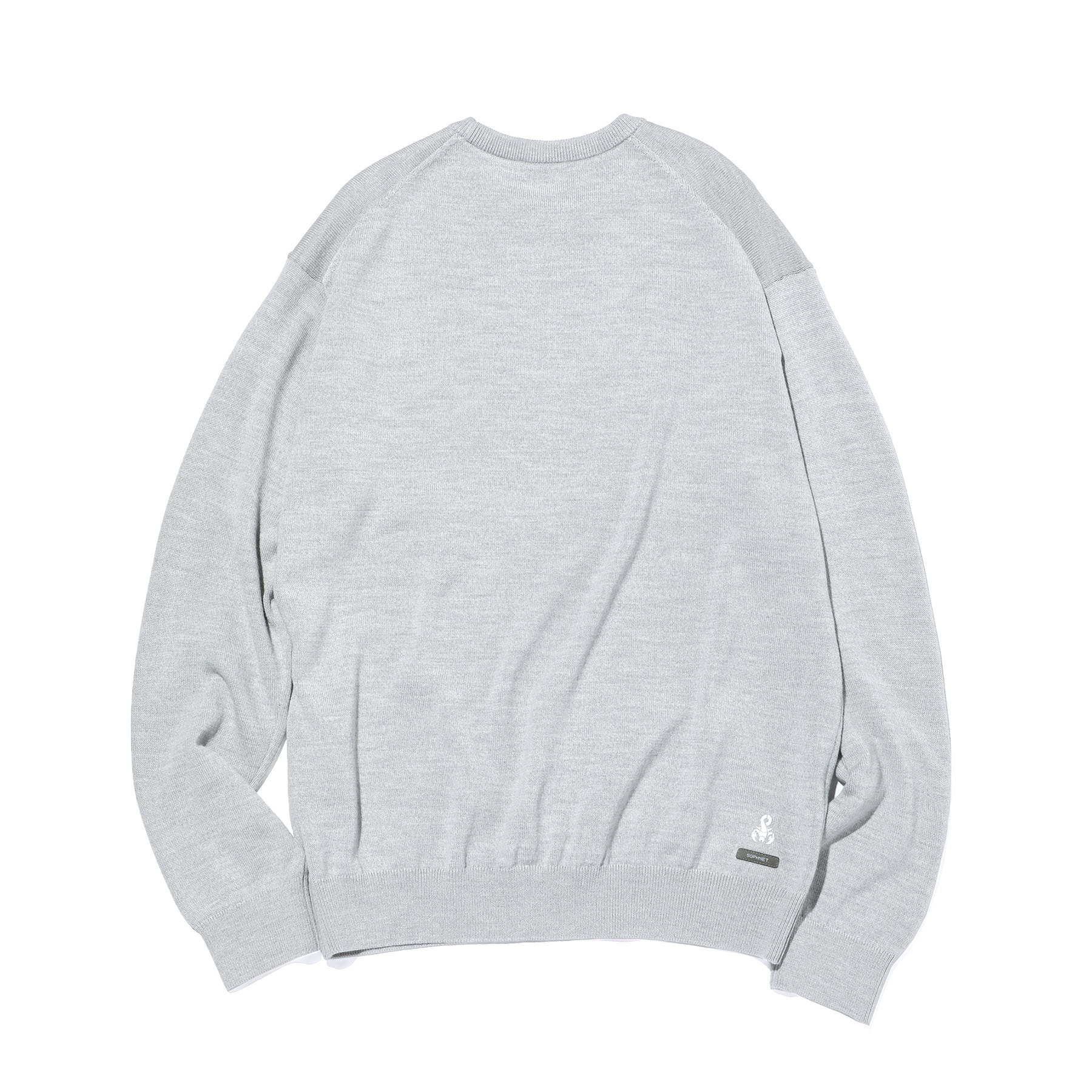 SOPH. | CREWNECK KNIT(M GRAY):