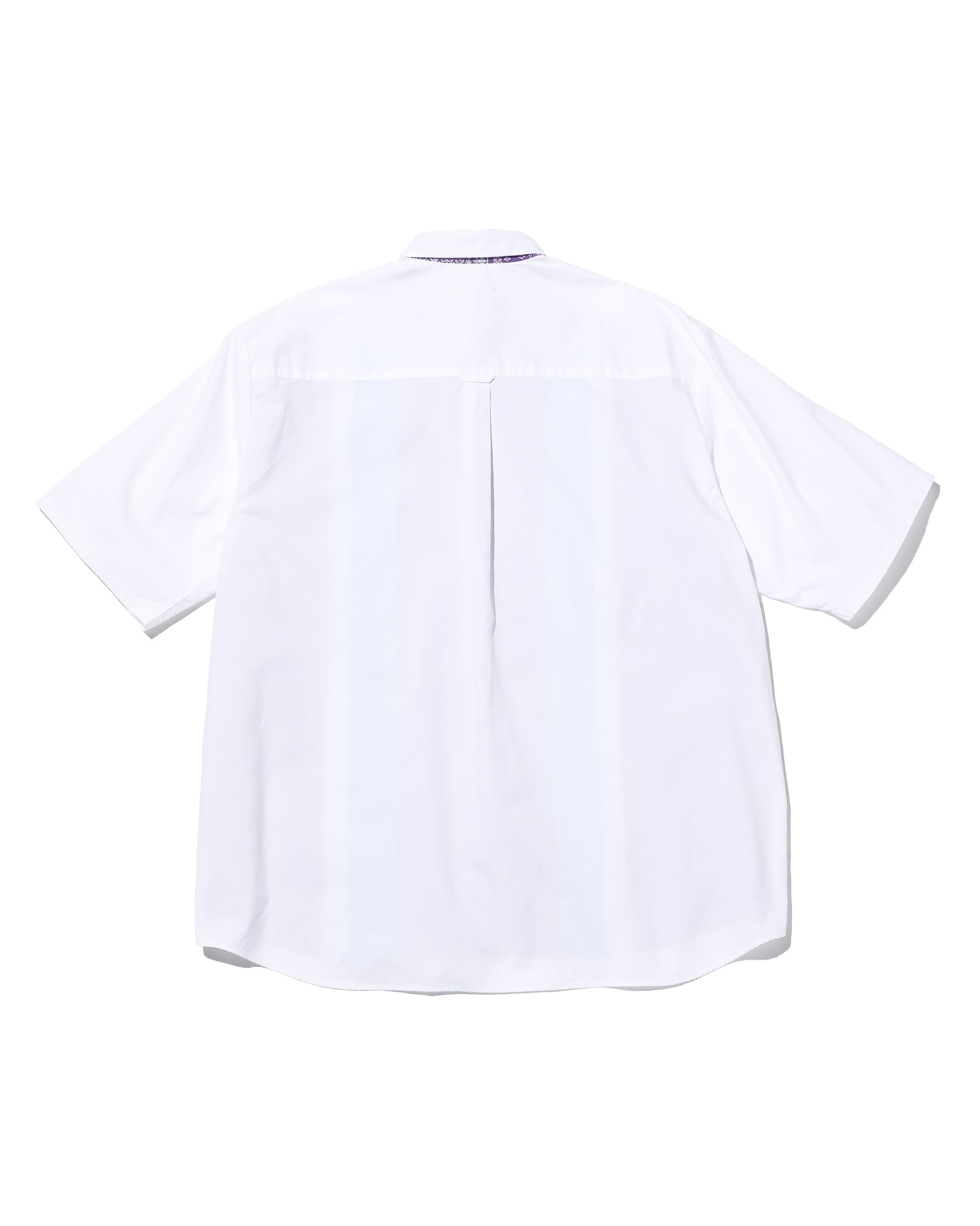 SOPH. | VERTICAL PANELED S/S BAGGY SHIRT(M PURPLE):