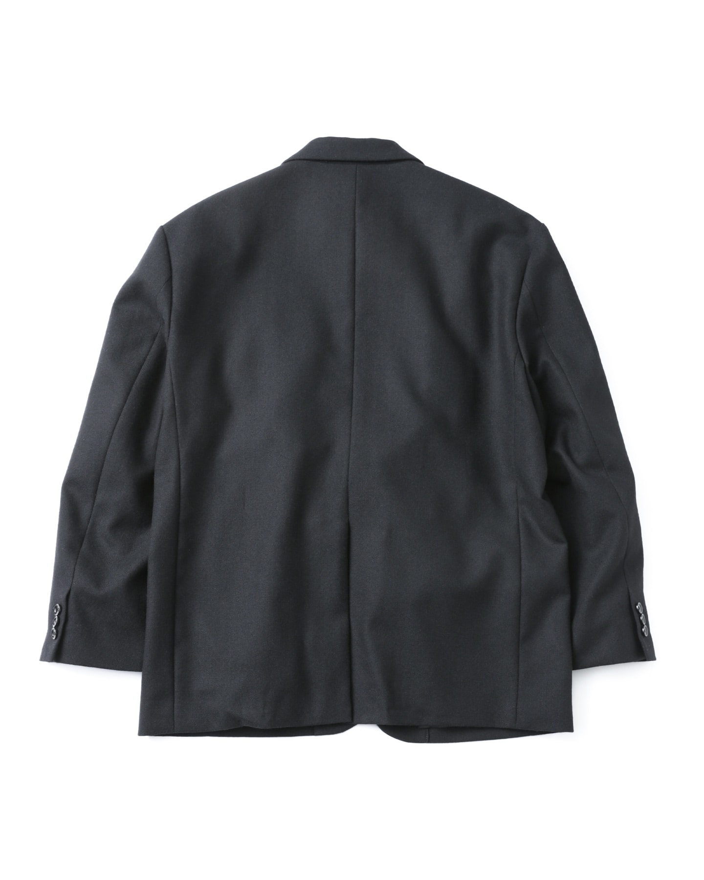 BLENDED WOOL CLASSIC 2BUTTON JACKET(XL BLACK) - SOPH.