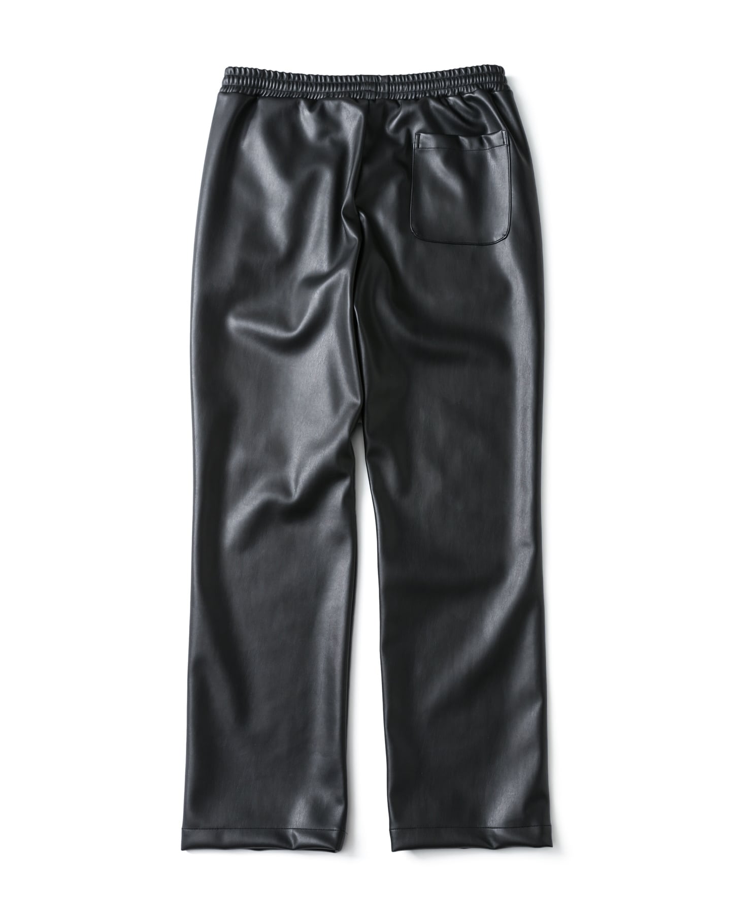 SUSTAINABLE LEATHER STANDARD EASY PANTS(M  - SOPH.