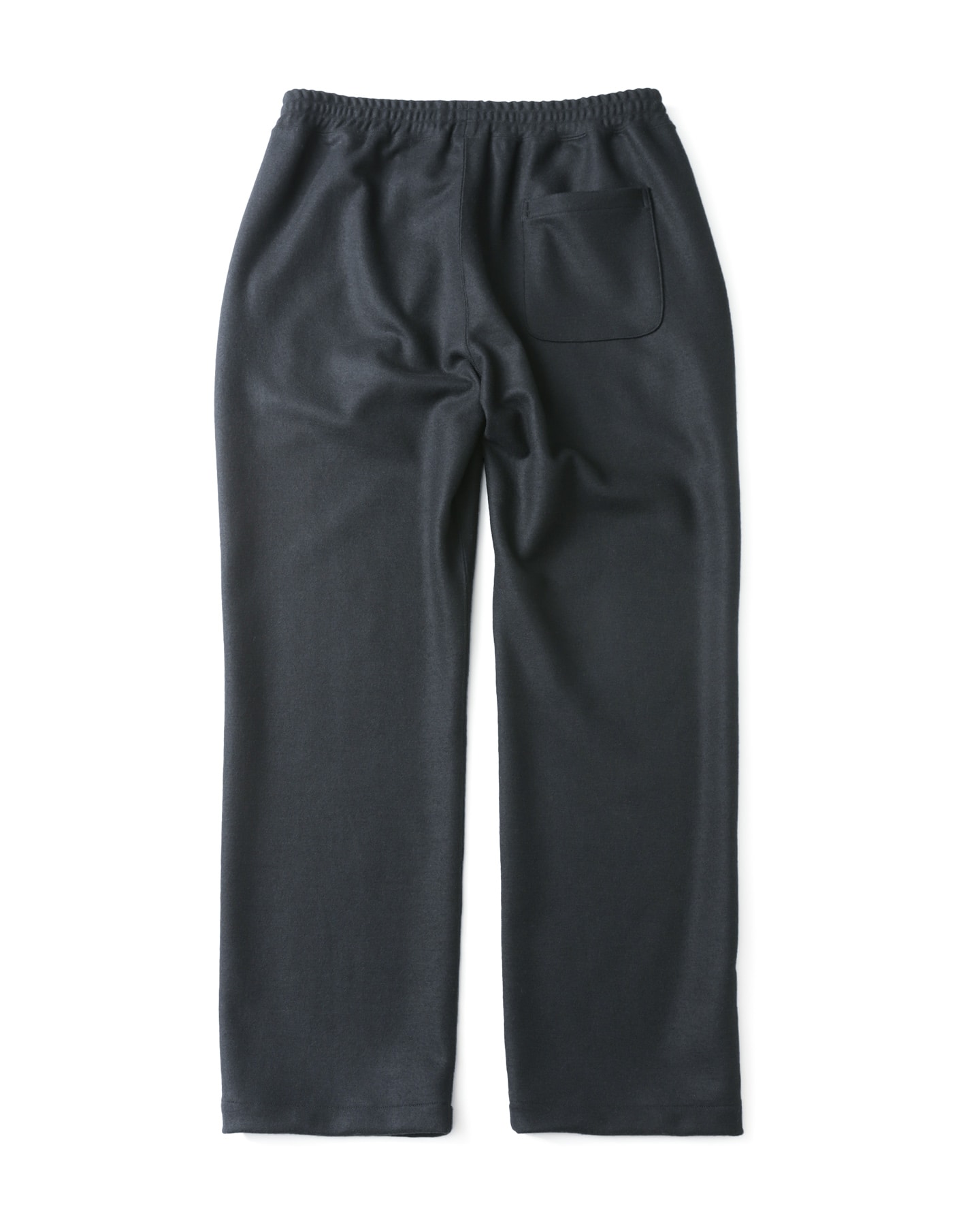 SOPH. | LIGHT MELTON STANDARD EASY PANTS(M BLACK):