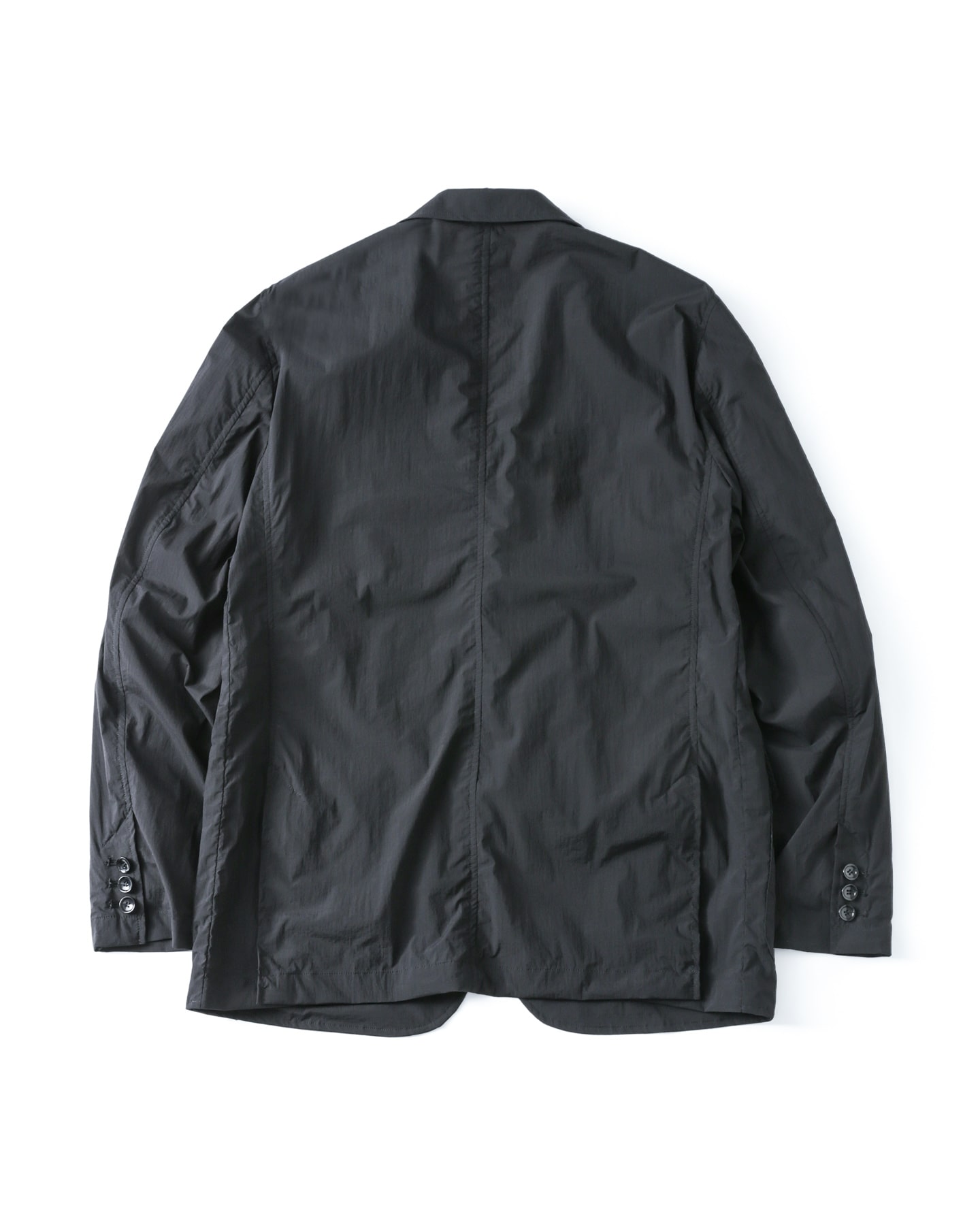 SOPH. | LIGHT WEIGHT STRETCH RIP STOP PACKABLE 2B JACKET(S BLACK):