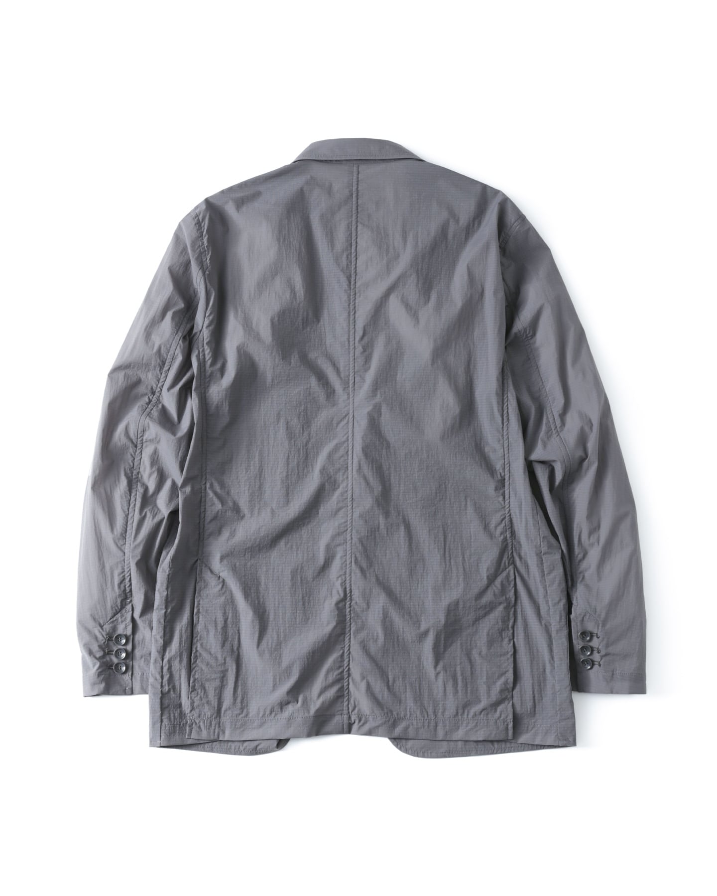 SOPH. | LIGHT WEIGHT STRETCH RIP STOP PACKABLE 2B JACKET(M GRAY):