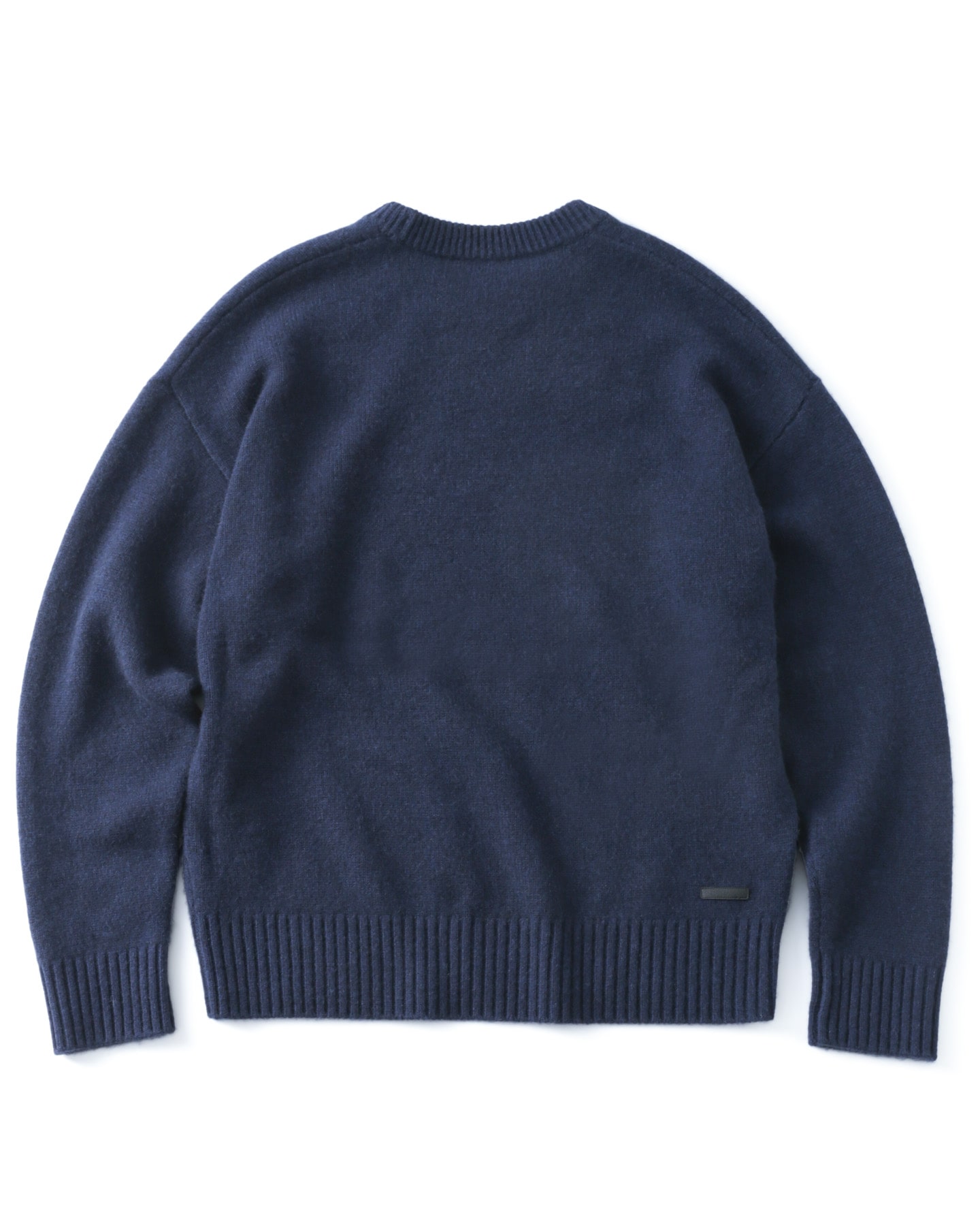 SOPH. | CASHMERE CREWNECK KNIT(M NAVY):