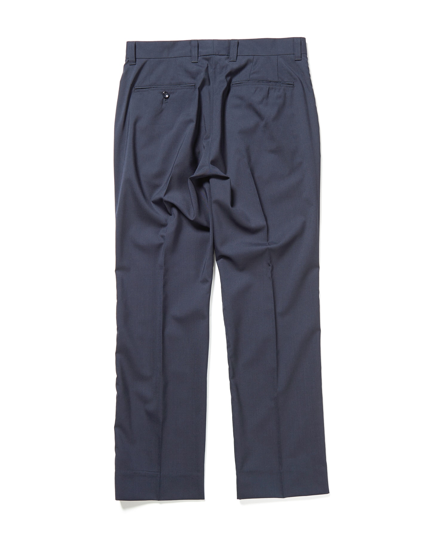 SUMMER STRETCH WOOL STANDARD PANTS(M NAVY) - SOPH.