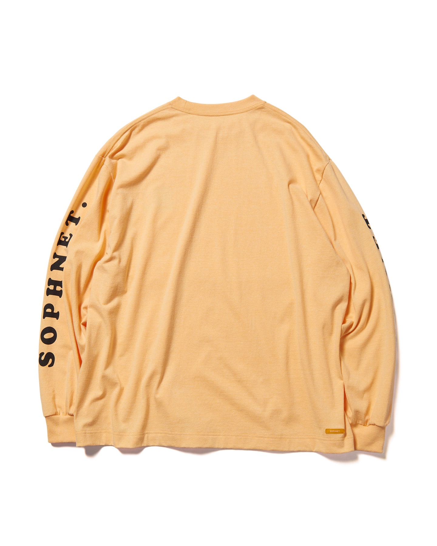 SOPH. | S. L/S BAGGY TEE(M YELLOW):