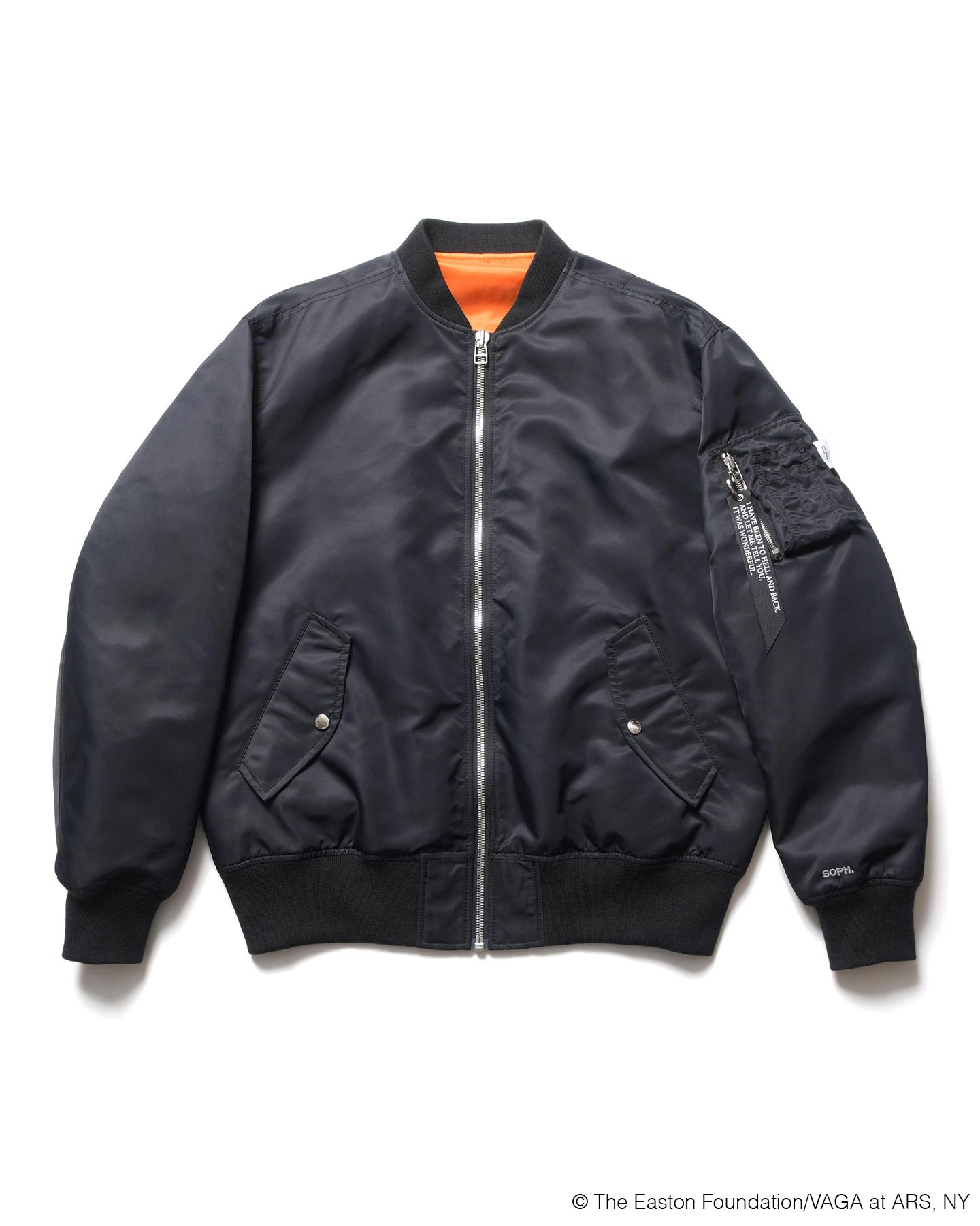 Louise Bourgeois FLIGHT JACKET(M BLACK) - SOPH.