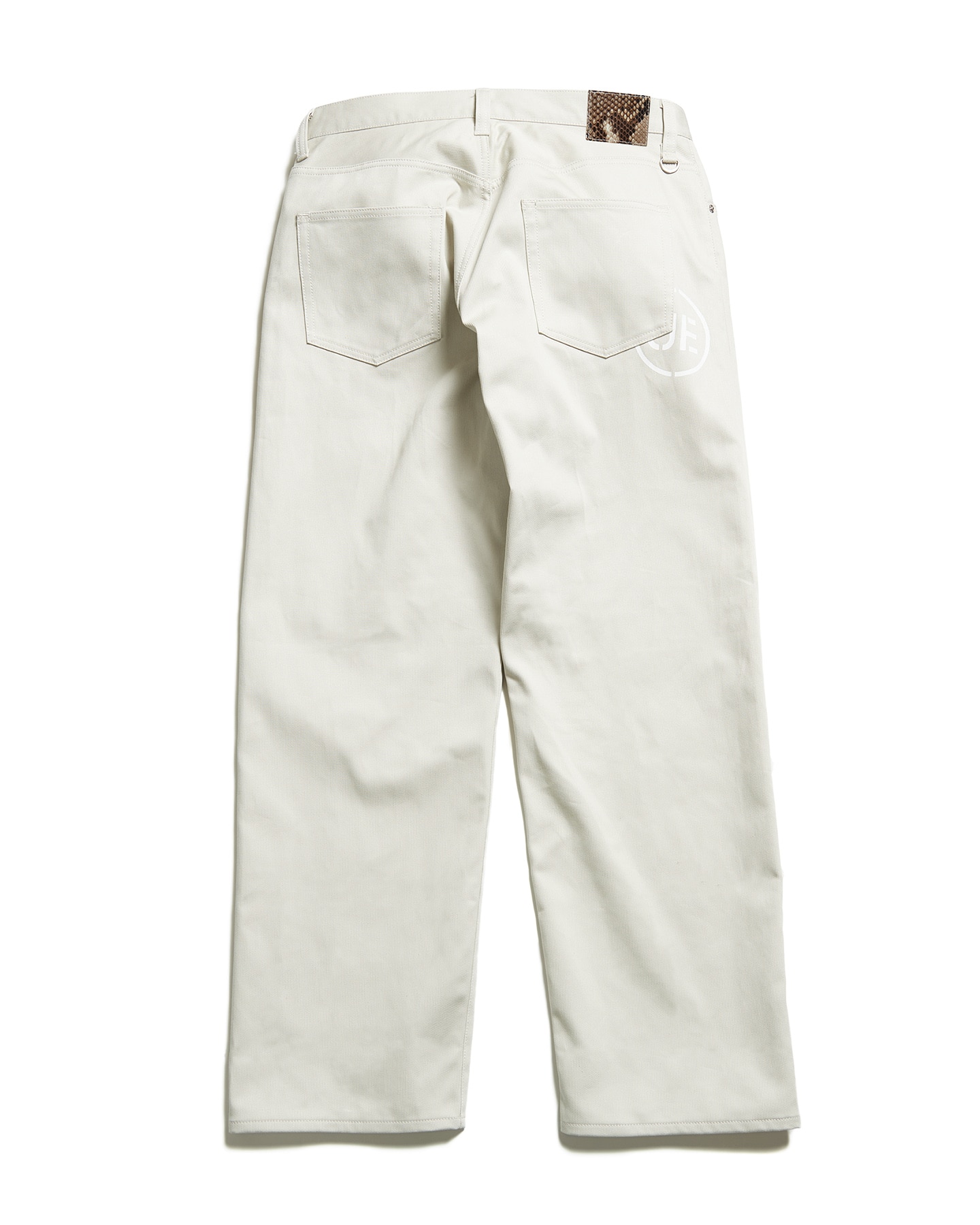 SOPH. | RIGID 5POCKET WIDE FIT PANTS(2 OFF WHITE):