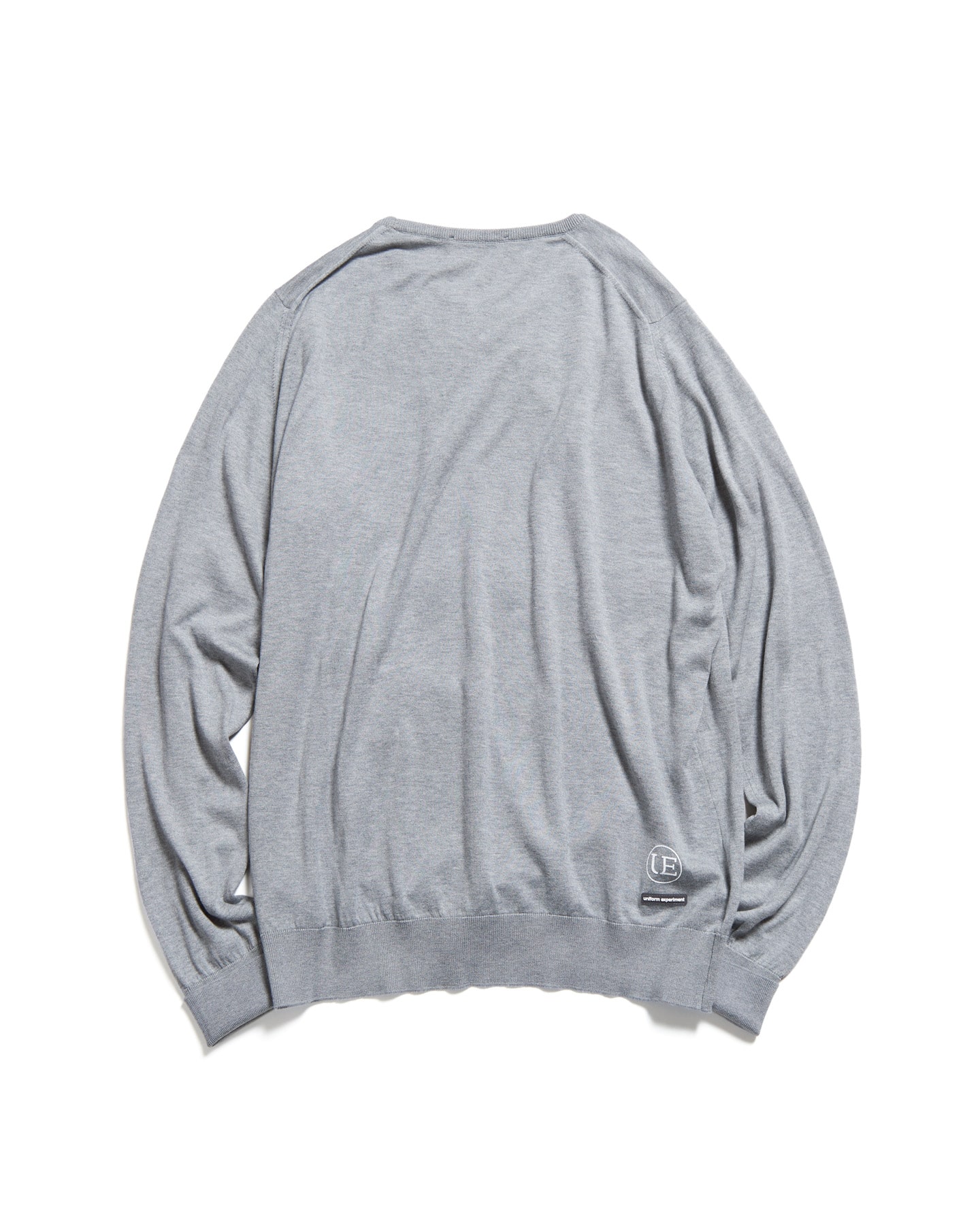 JOHN SMEDLEY COTTON CREWNECK KNIT(2 GRAY) - SOPH.