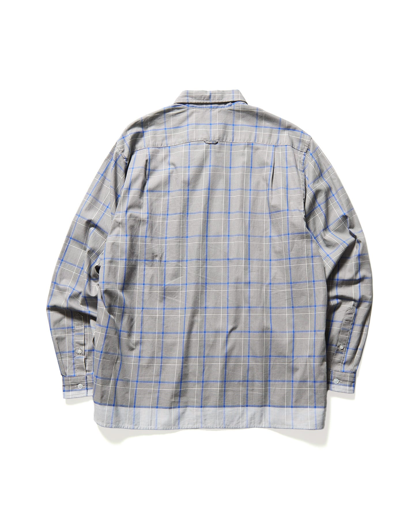 SOPH. | LINE CHECK SHIRT(2 GRAY):