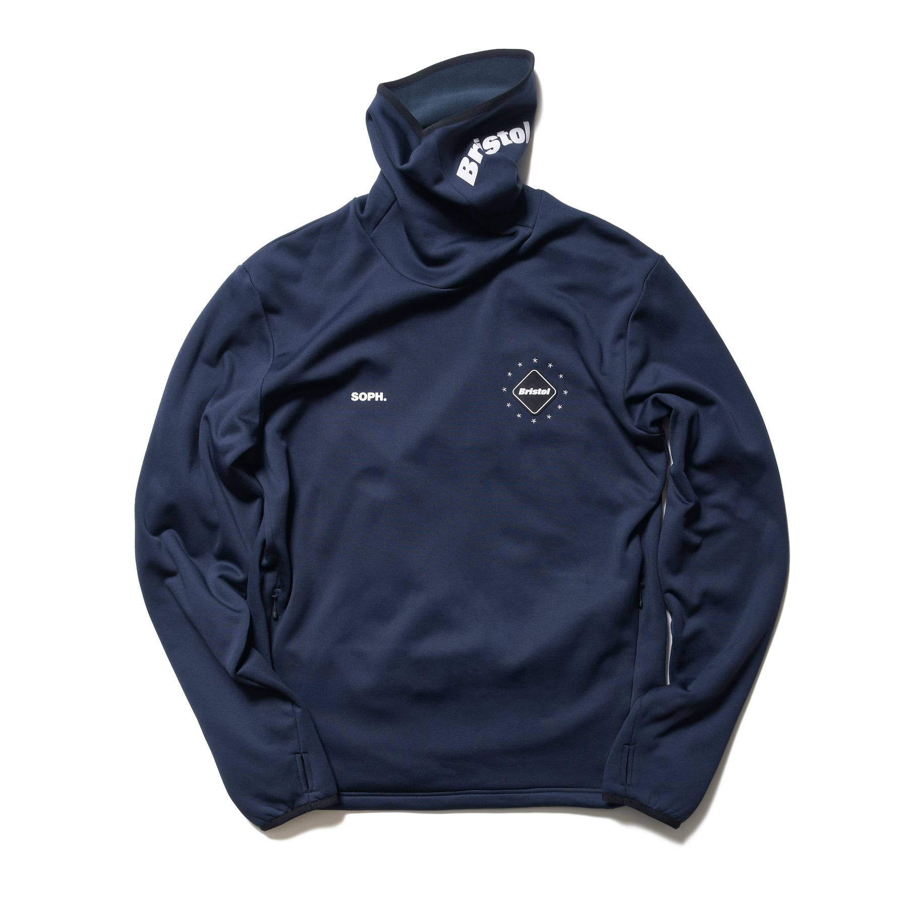 F.C.R.B. POLARTEC FLEECE SET UP NAVY S | lea-partners.com