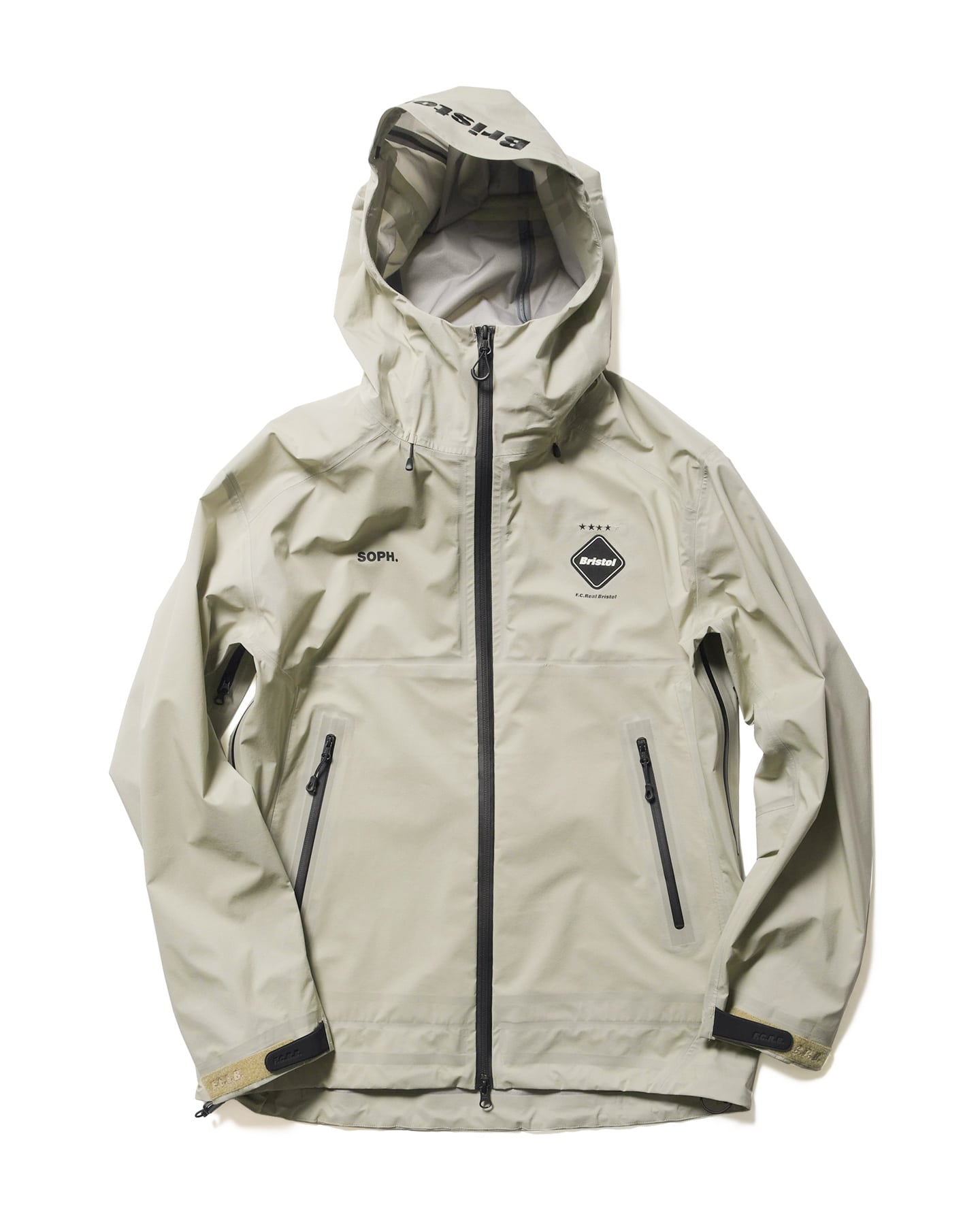 S 美品 23ss FCRB 3LAYER WARM UP JACKET-