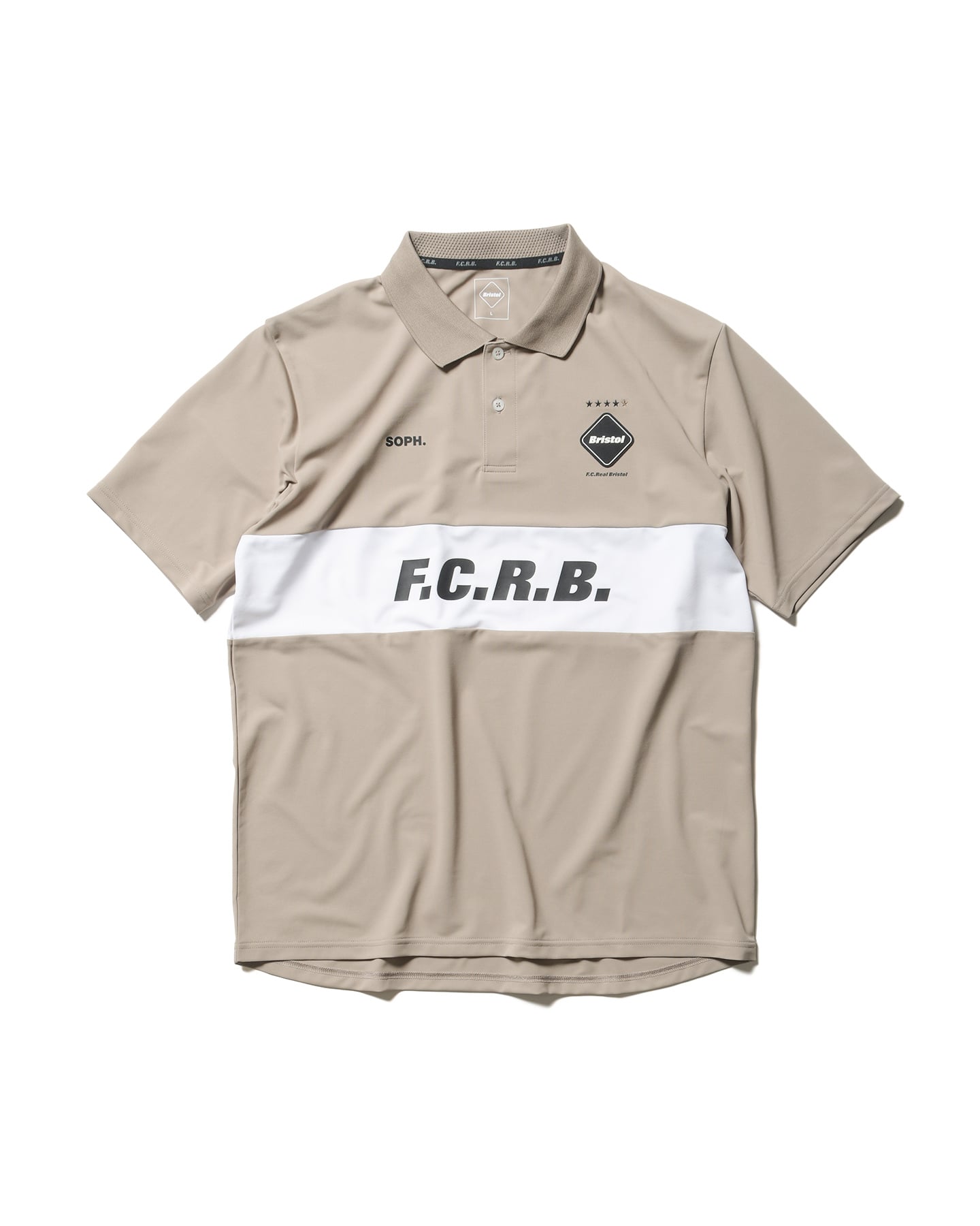 XL 送料無料 FCRB 23SS WHOLE PATTERN S/S POLO - ポロシャツ