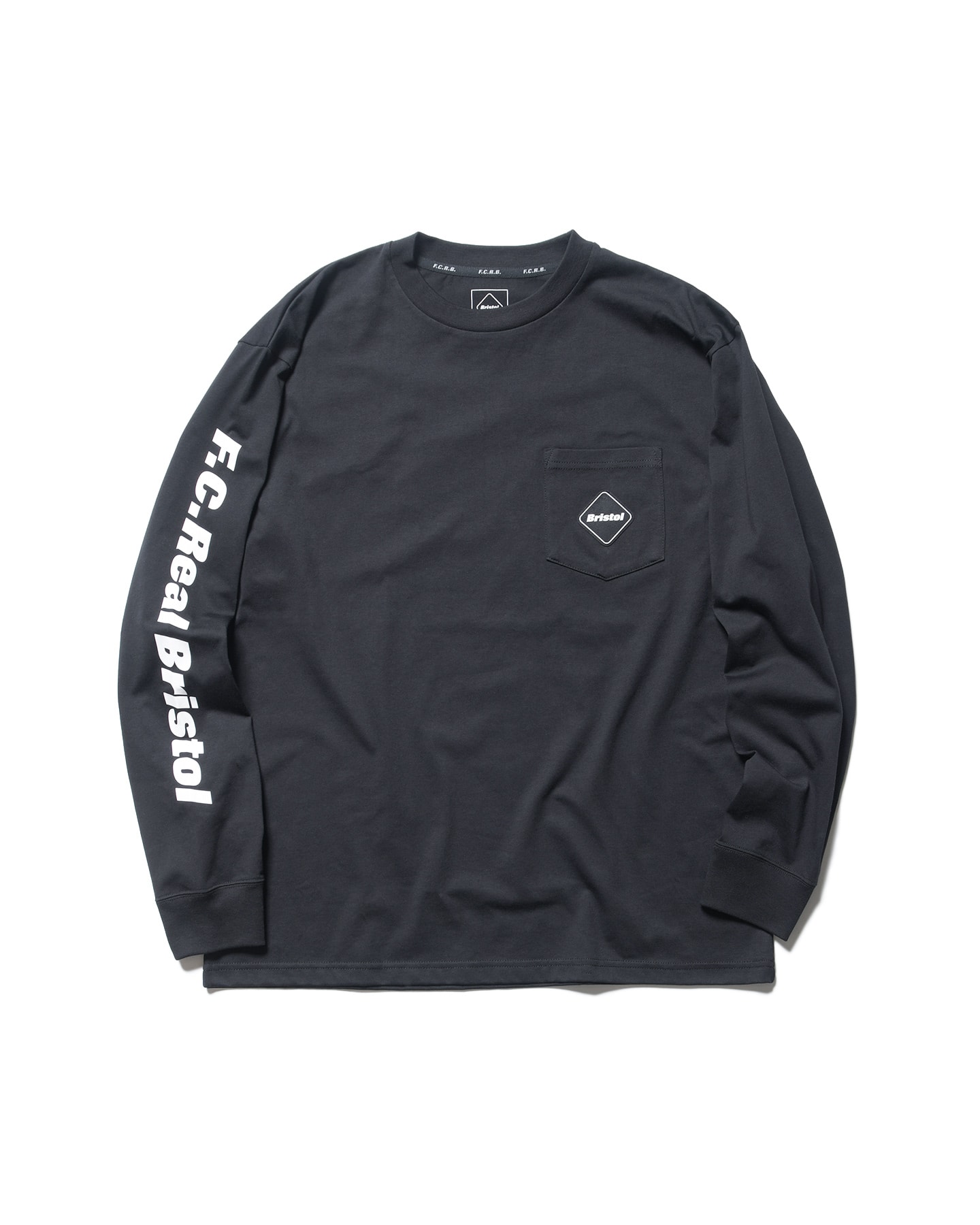 SOPH. | AUTHENTIC L/S TEAM POCKET TEE(M BLACK):