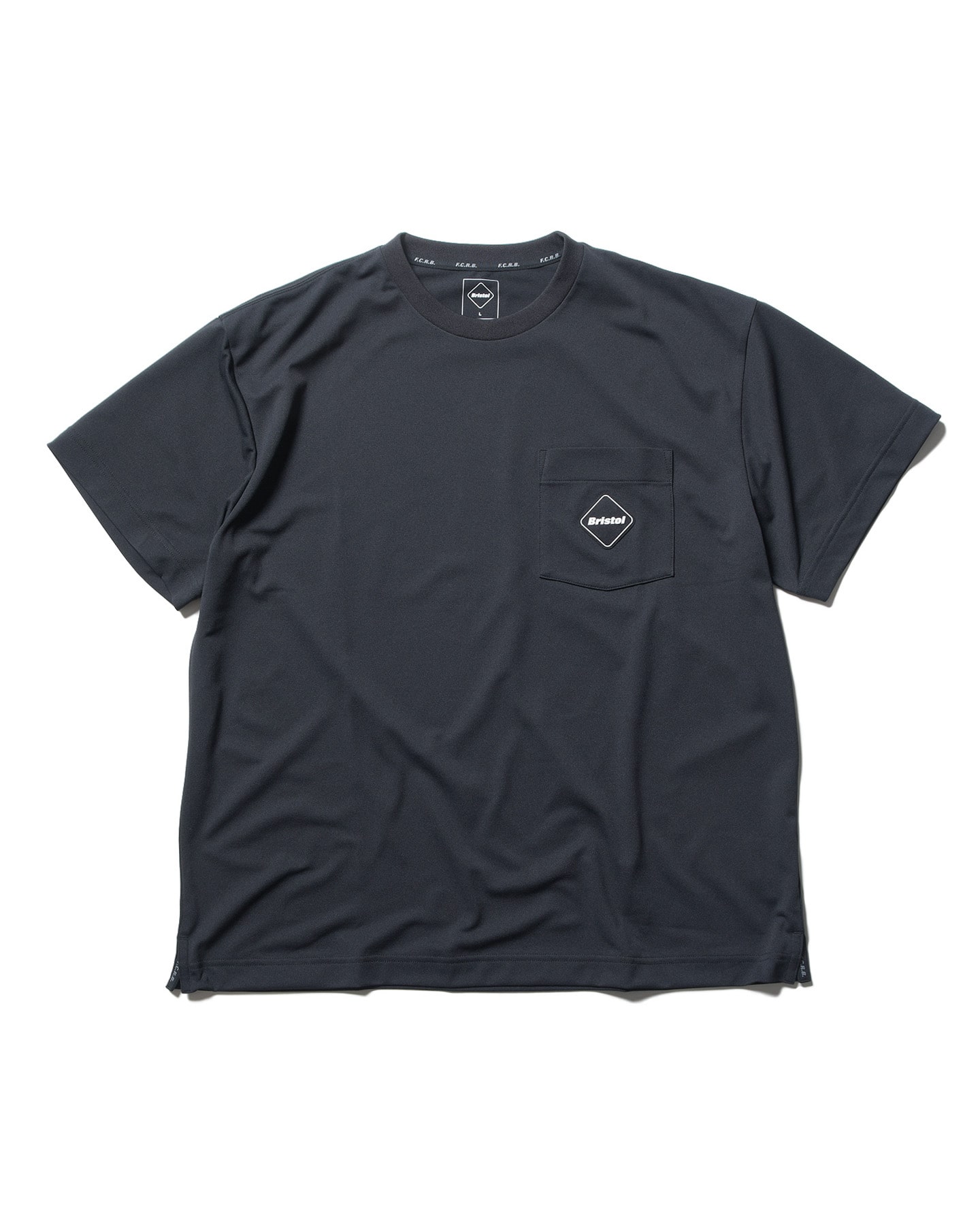 FC.Real Bristol S/S EMBLEM TEE BLACK - Tシャツ/カットソー(半袖/袖なし)