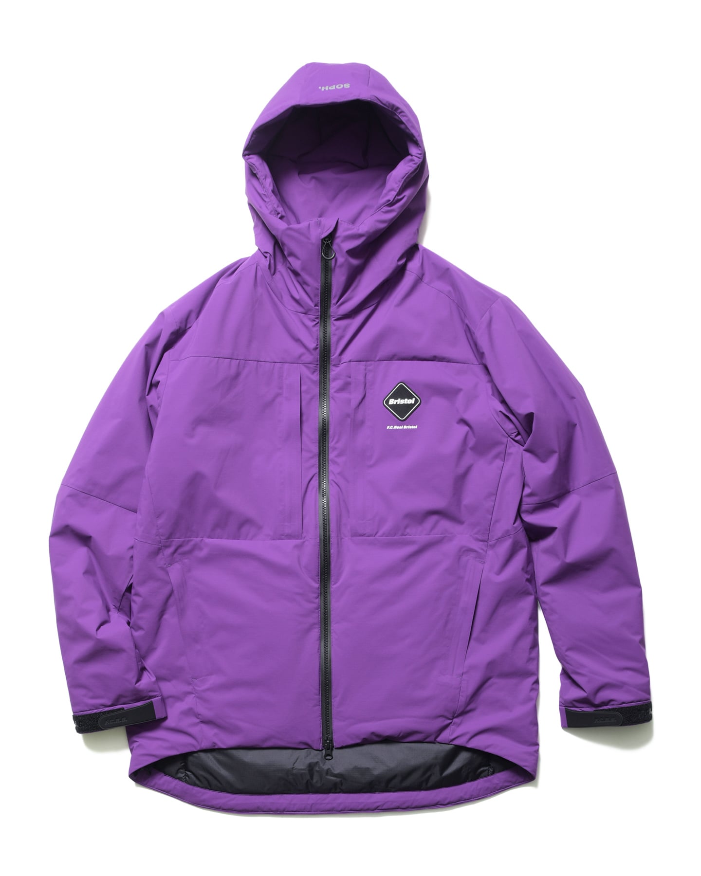 SOPH. | INSULATION PADDED HOODED JACKET(S PURPLE):